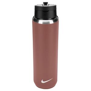 Nike 24oz. Recharge Stainless Steel Straw Water Bottle-Brown