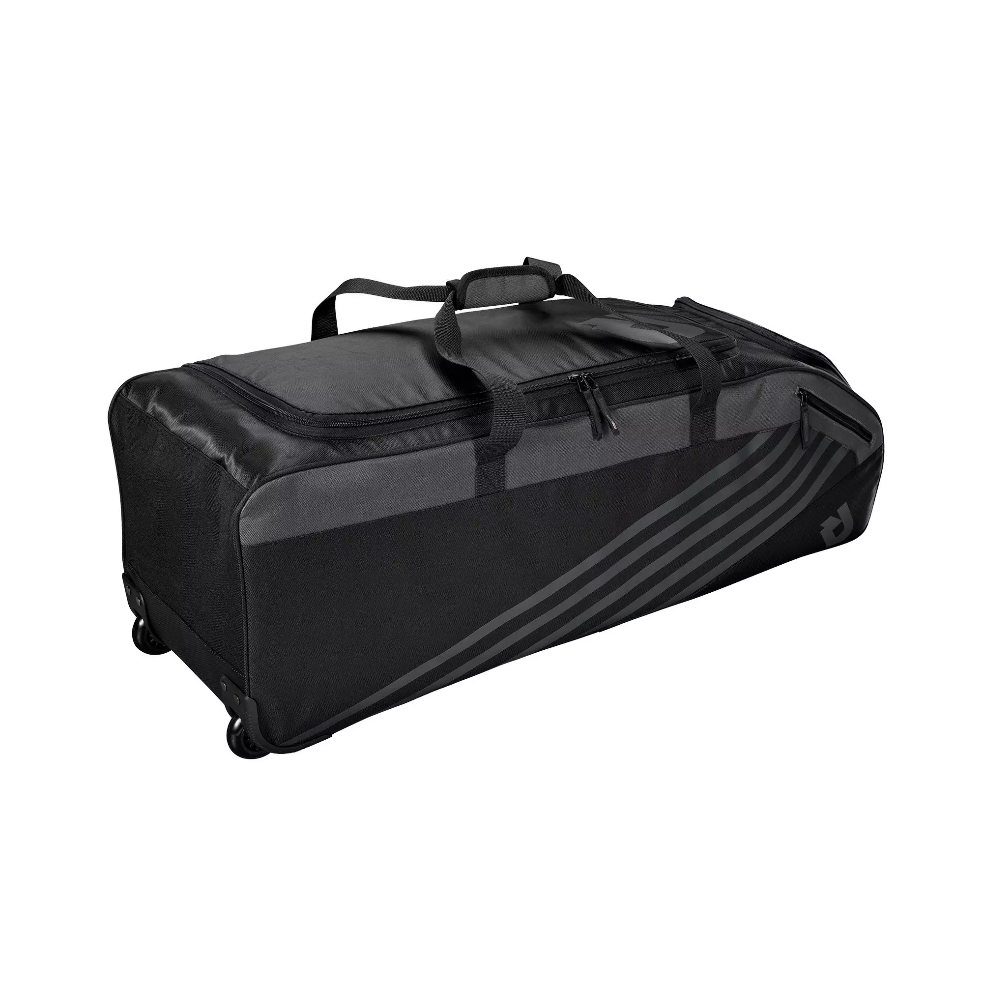 DeMarini Momentum 2.0 Wheeled Baseball Bag - BLACK