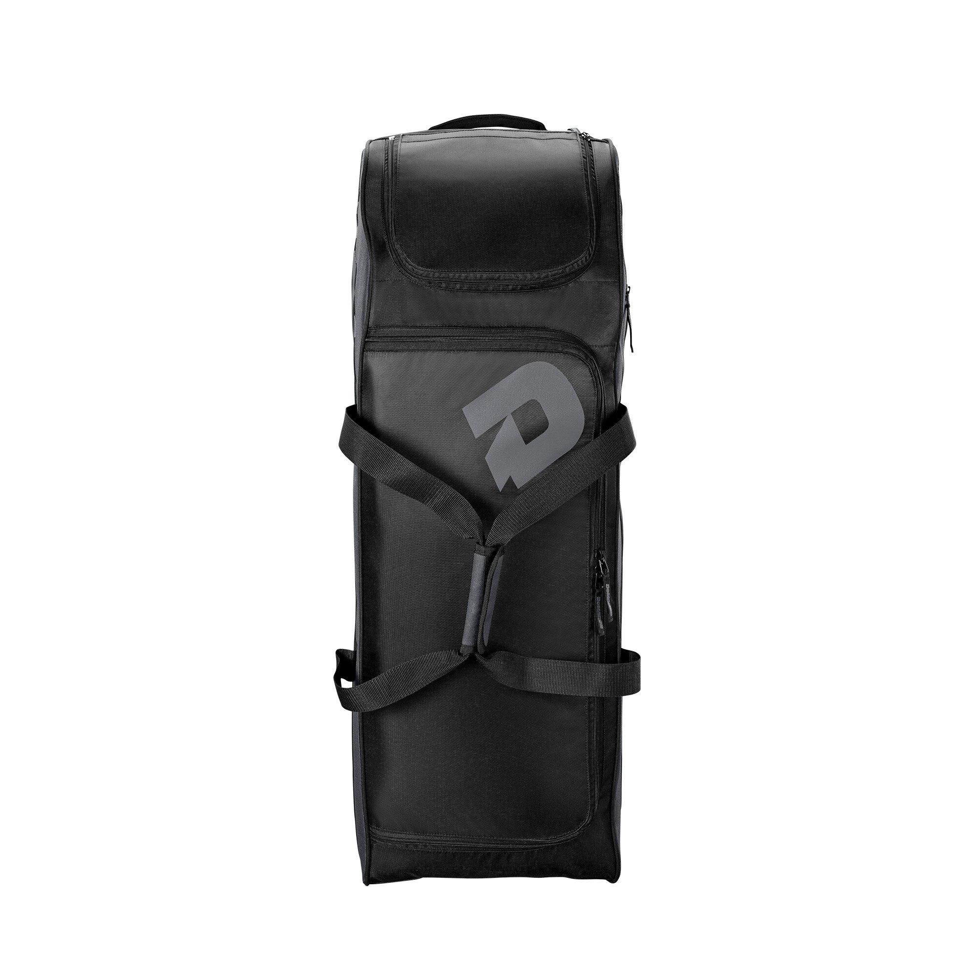 DeMarini Momentum 2.0 Wheeled Baseball Bag - BLACK Thumbnail View 4