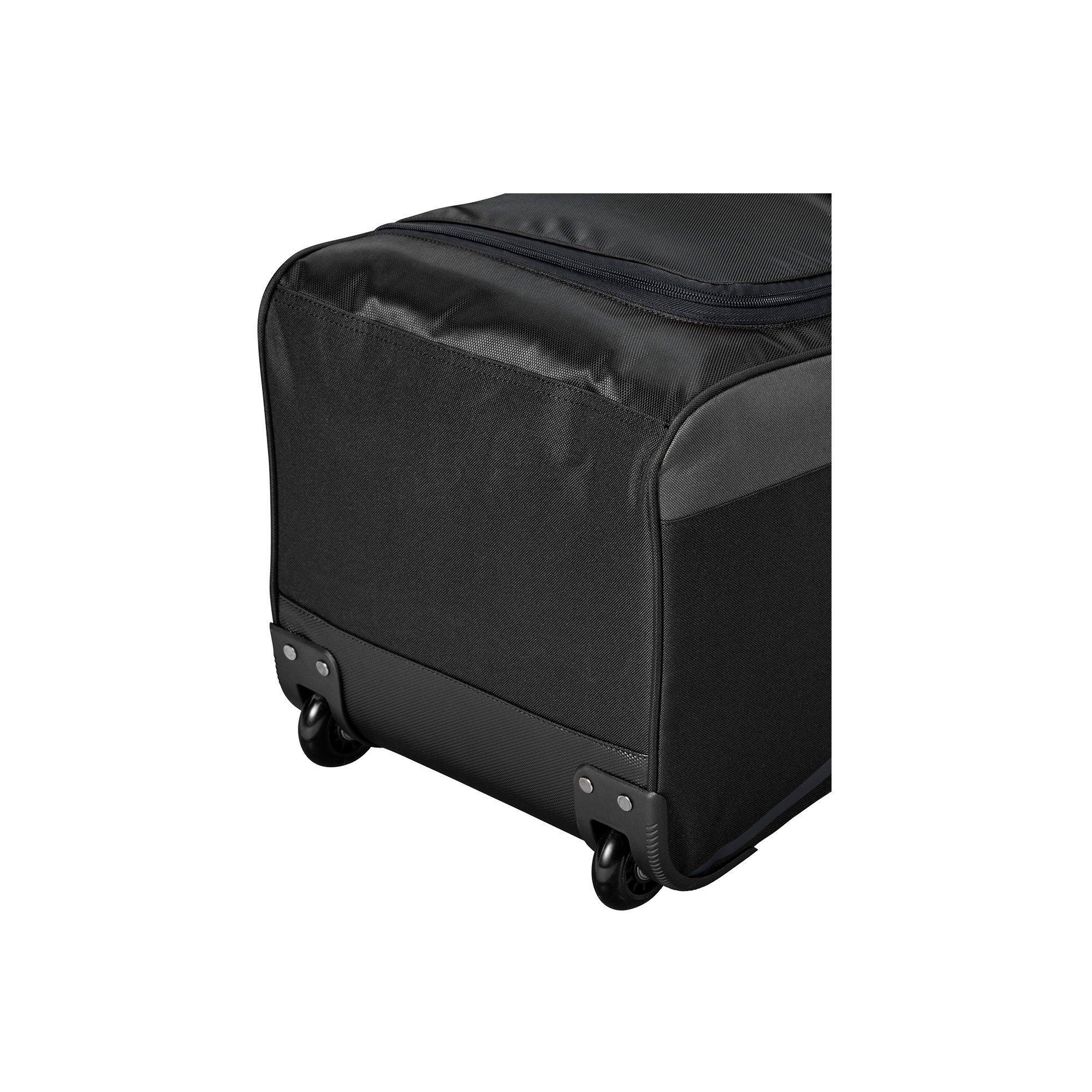 DeMarini Momentum 2.0 Wheeled Baseball Bag - BLACK Thumbnail View 7