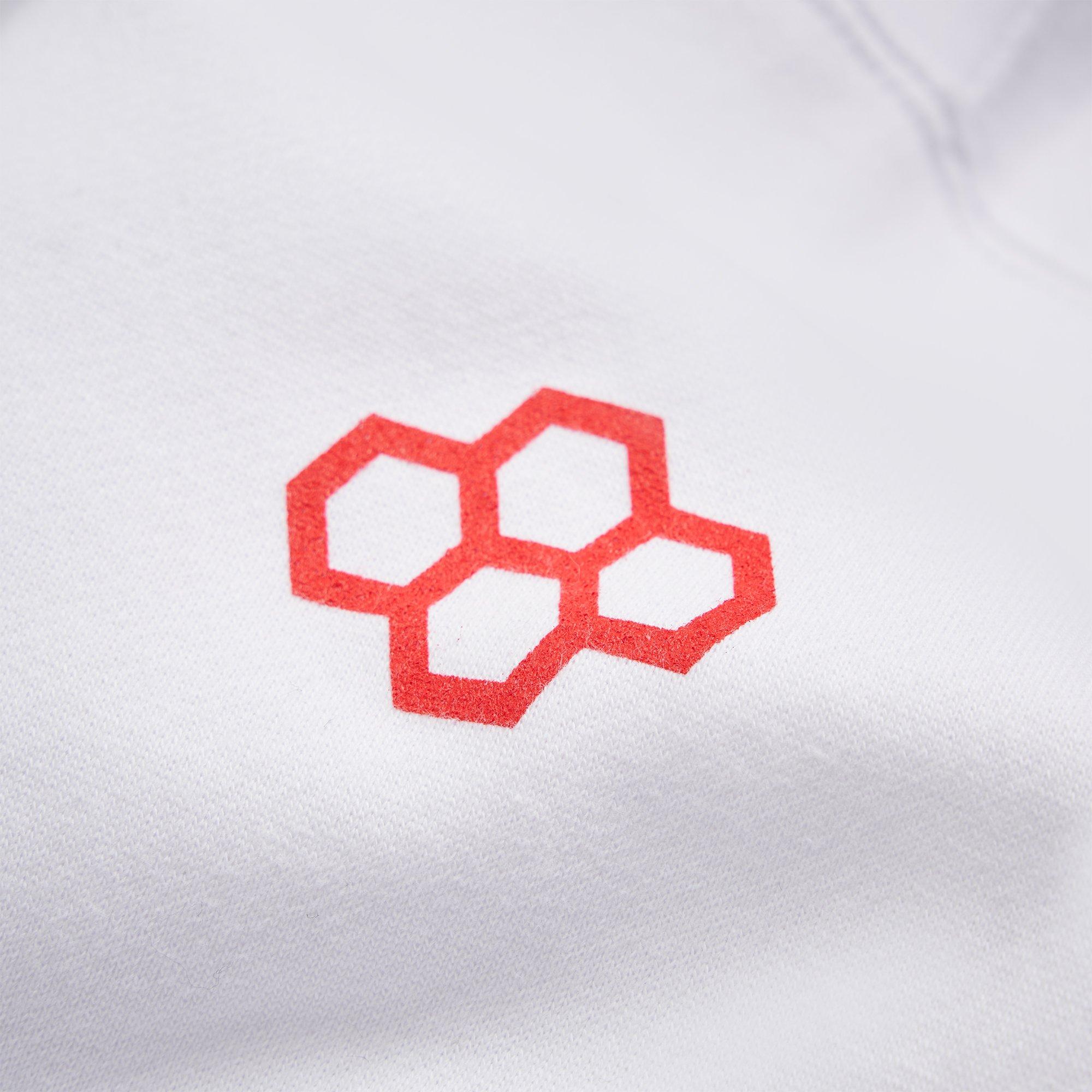 Rudis Men's Team Wrestling Pullover Hoodie - WHITE Thumbnail View 2