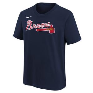 Nike Youth Atlanta Braves T-Shirt-Navy