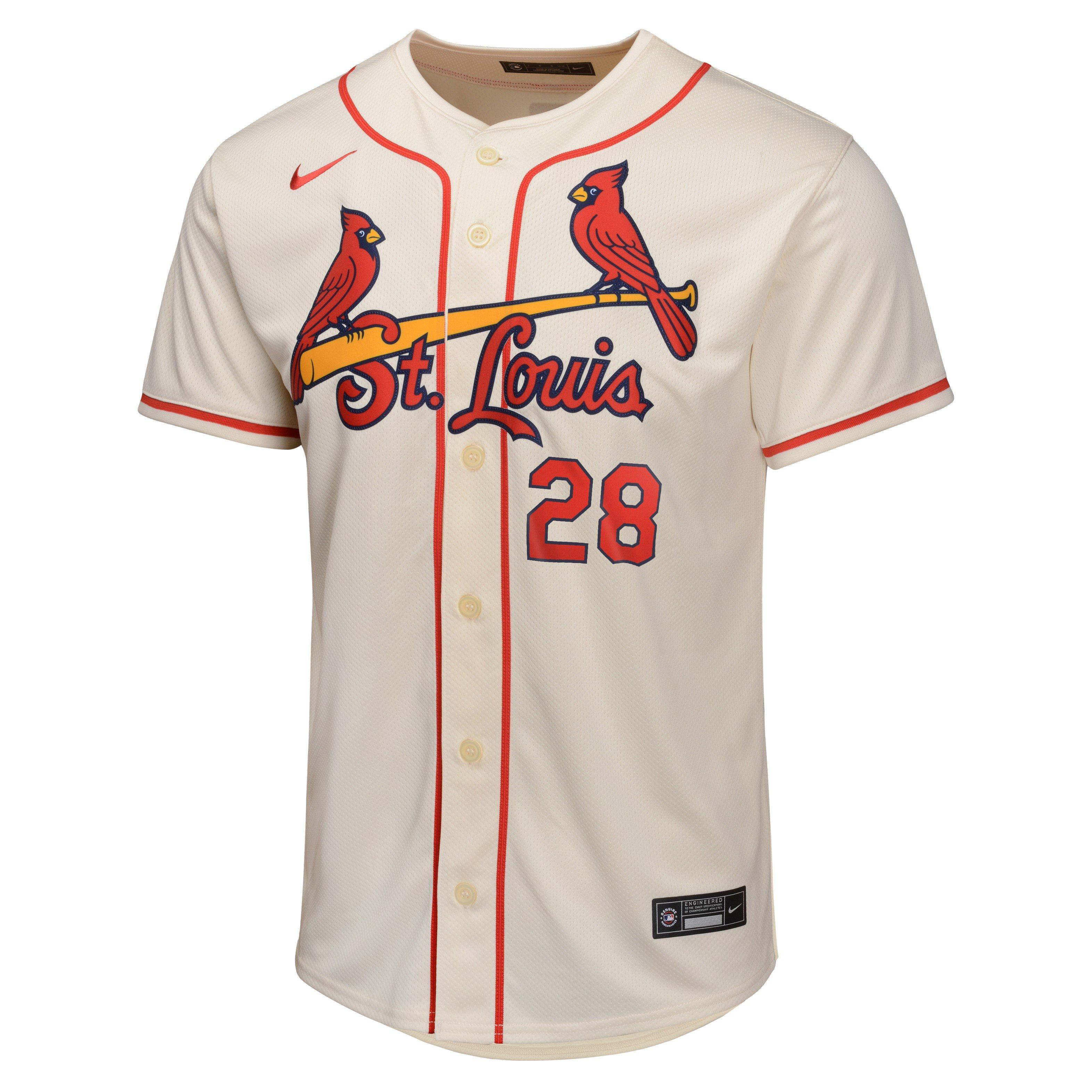 Nike St. Louis Cardinals Nolan Arenado '24 MLB Big Kids' White Jersey