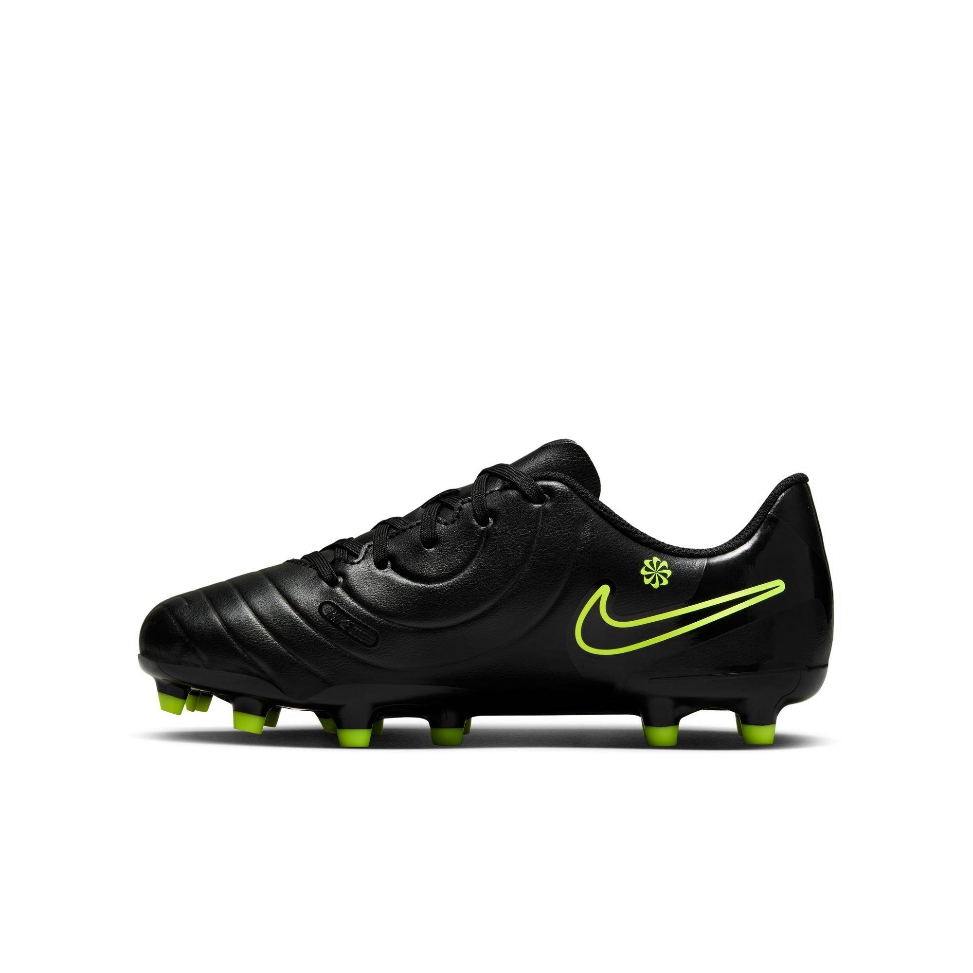 Nike Jr. Tiempo Legend 10 Club MG  Preschool Boys' "Black/Volt" Soccer Cleat