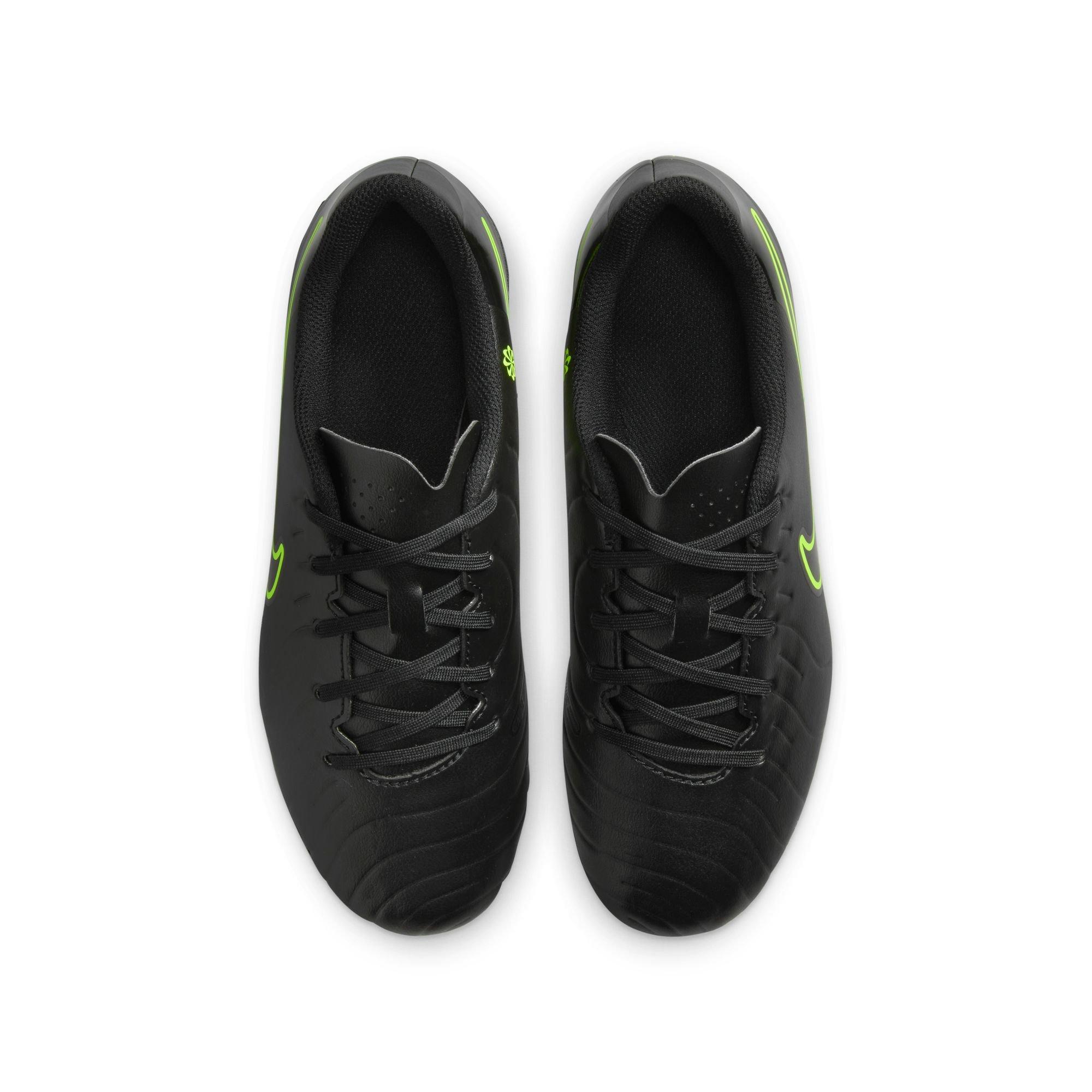 Nike Jr. Tiempo Legend 10 Club MG  Preschool Boys' "Black/Volt" Soccer Cleat