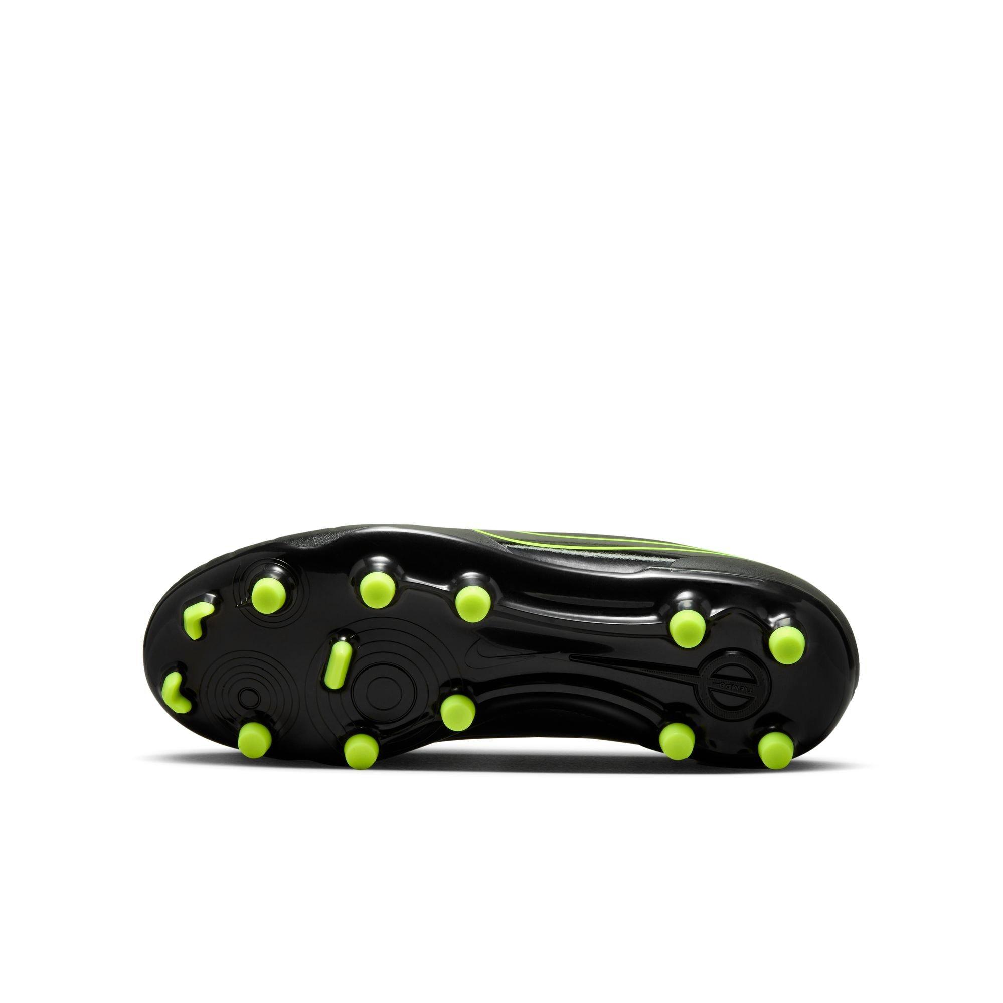 Nike Jr. Tiempo Legend 10 Club MG  Preschool Boys' "Black/Volt" Soccer Cleat