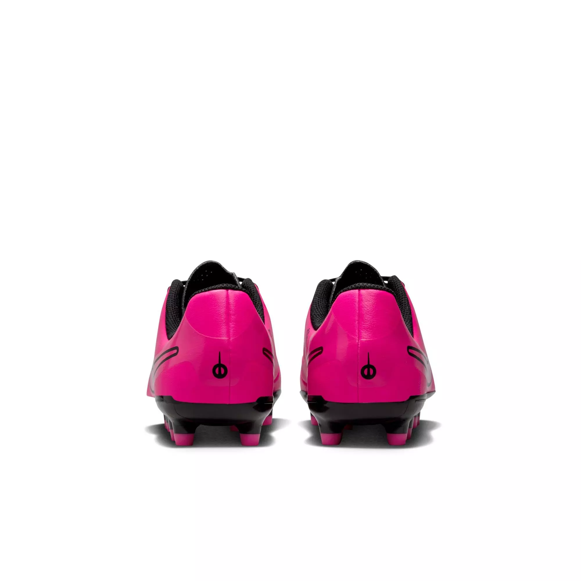 Nike Jr. Tiempo Legend 10 Club MG "Fierce Pink/Black" Preschool Girls' Soccer Cleat - BLACK/PINK