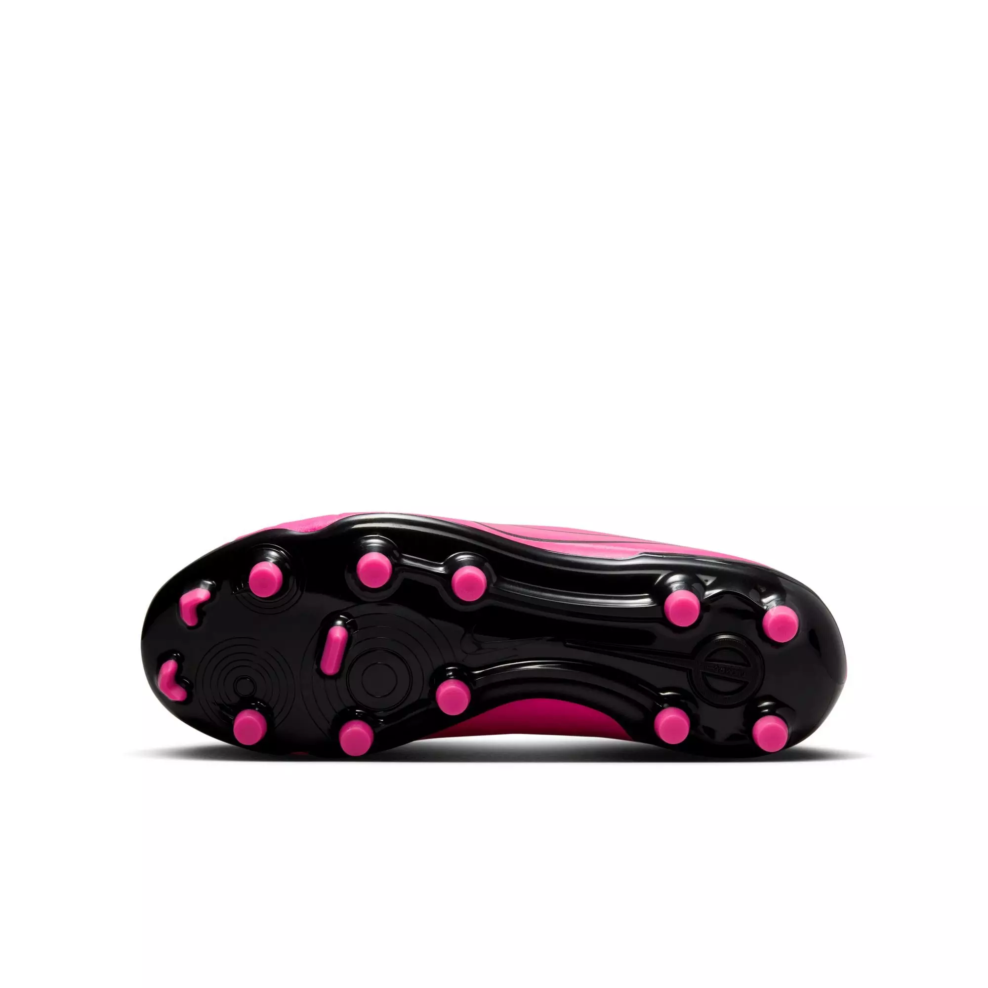 Nike Jr. Tiempo Legend 10 Club MG "Fierce Pink/Black" Preschool Girls' Soccer Cleat - BLACK/PINK