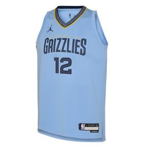 Jordan Youth Ja Morant Memphis Grizzlies 2023-2024 Game Jersey-Blue