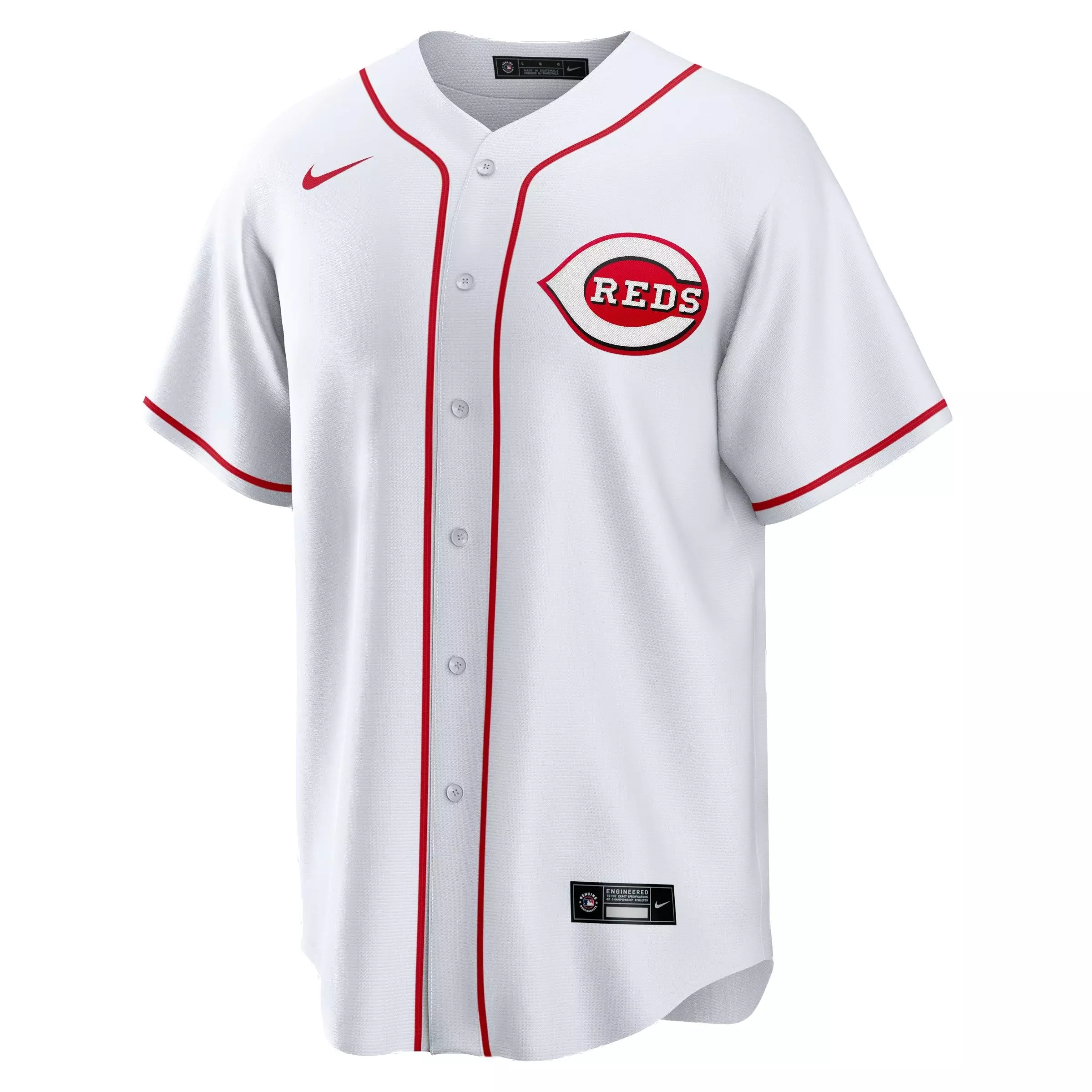 Nike Men's Elly De La Cruz Cincinnati Reds 2023 Game Jersey-White - WHITE