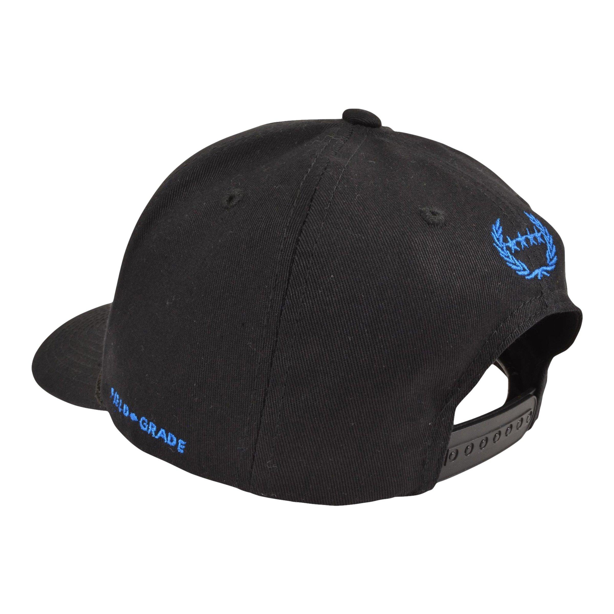 Field Grade Victory Is Mine Men's Black/Blue Snapback