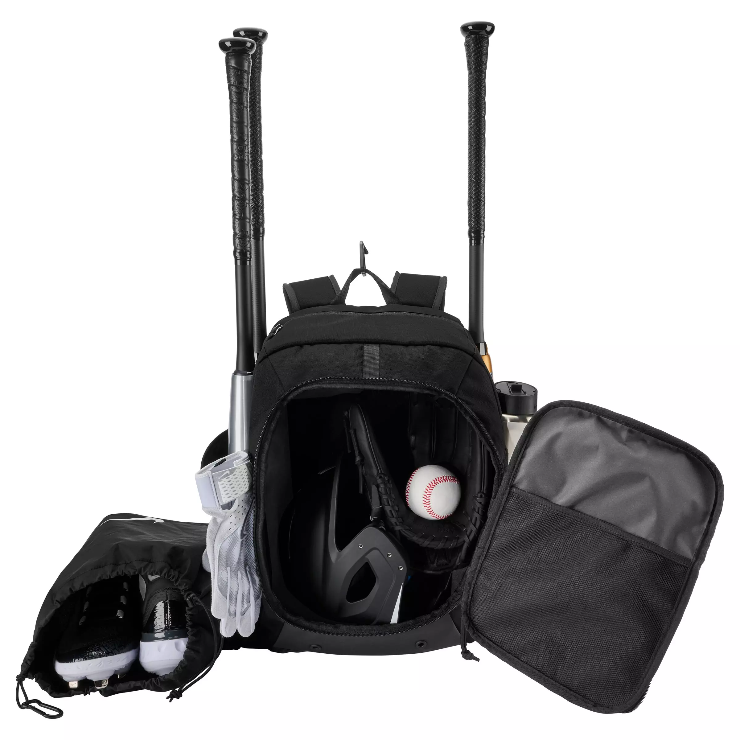 Nike Diamond Select Baseball Bat Backpack - Black - BLACK