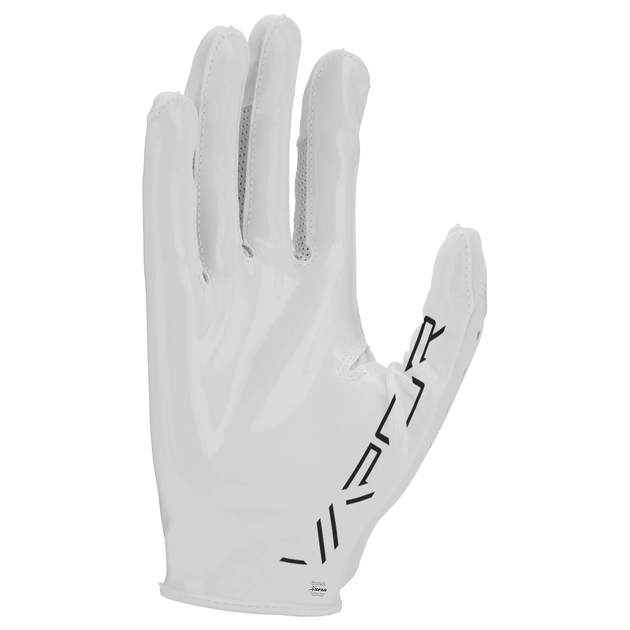 Nike Vapor Jet 8.0 Football Receiver Gloves - White/Black - WHITE/BLACK