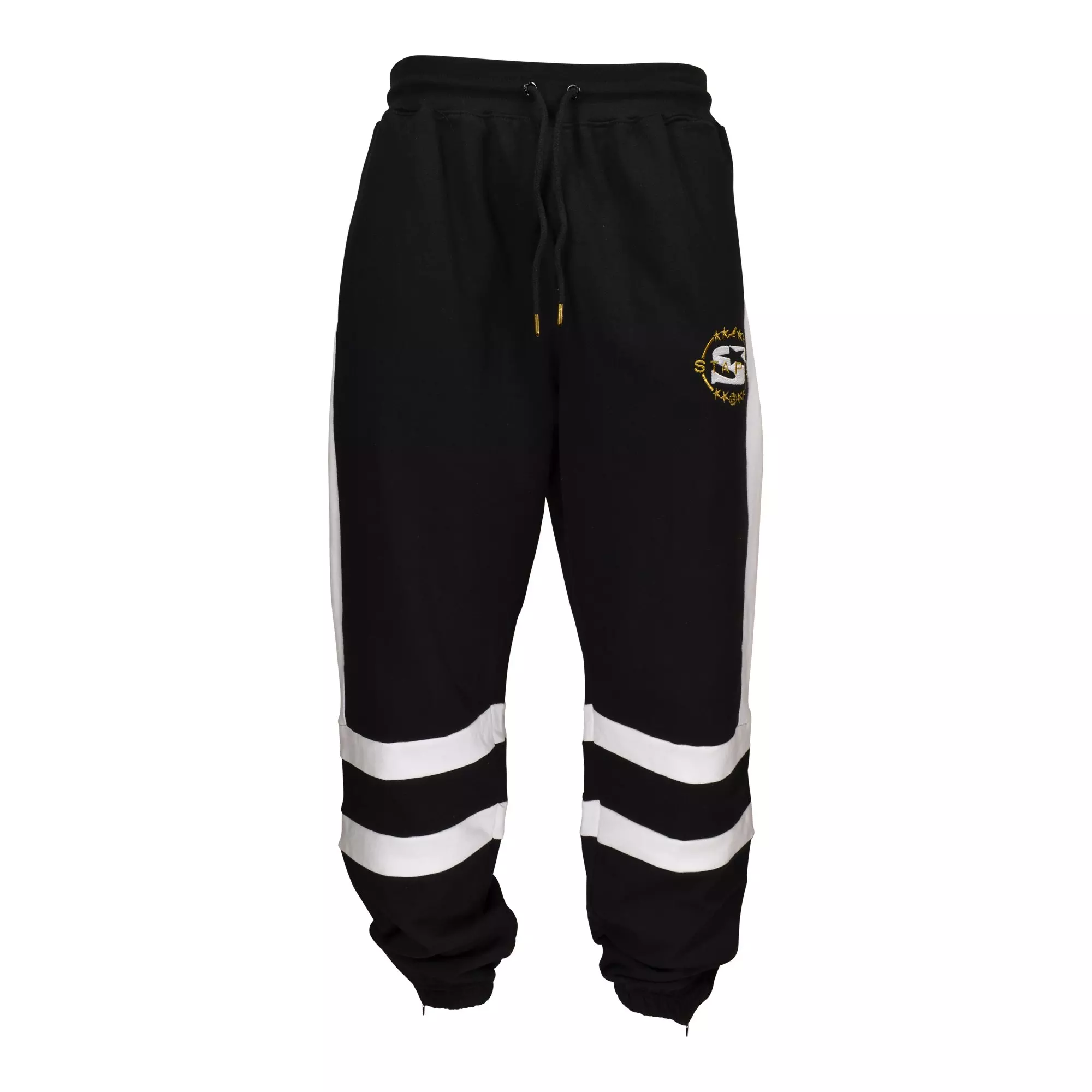 Staple Men's Star Logo Sweatpants - BLACK