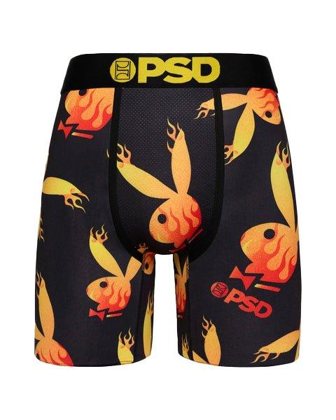 PSD Men's Playboy Flames Underwear - MULTI-COLOR Thumbnail View 1