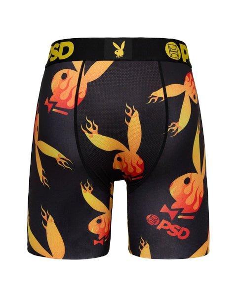 PSD Men's Playboy Flames Underwear - MULTI-COLOR Thumbnail View 2