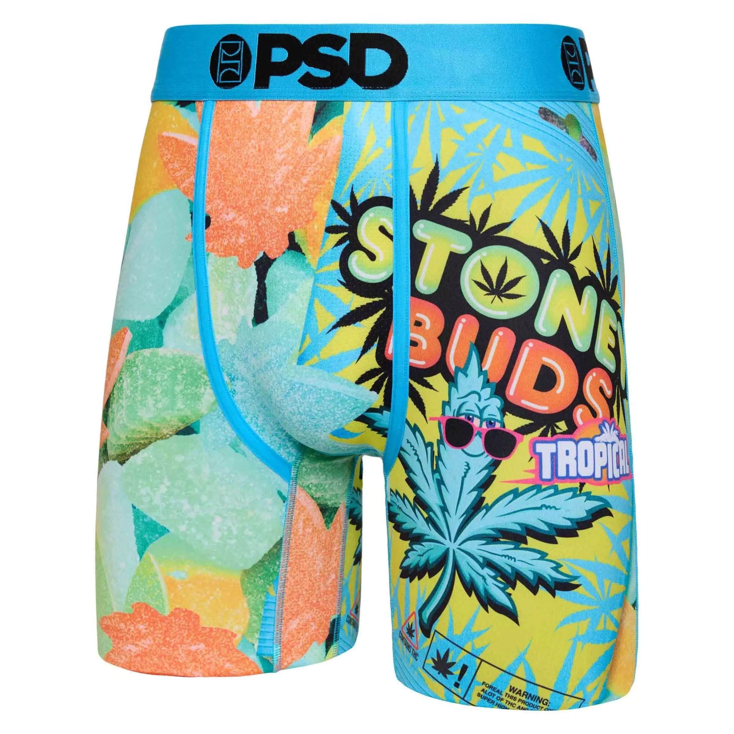 PSD Men's Trop Stoney Buds Underwear - MULTI-COLOR