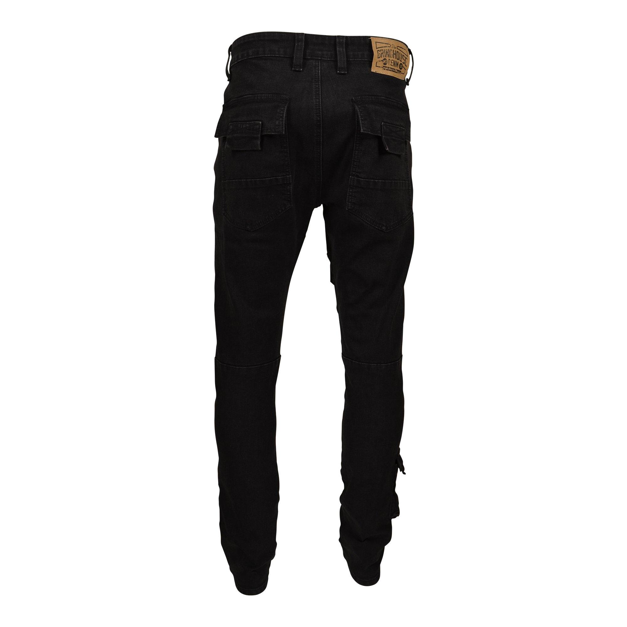 Grindhouse Multi Pocket Cargo Men's Black Pants