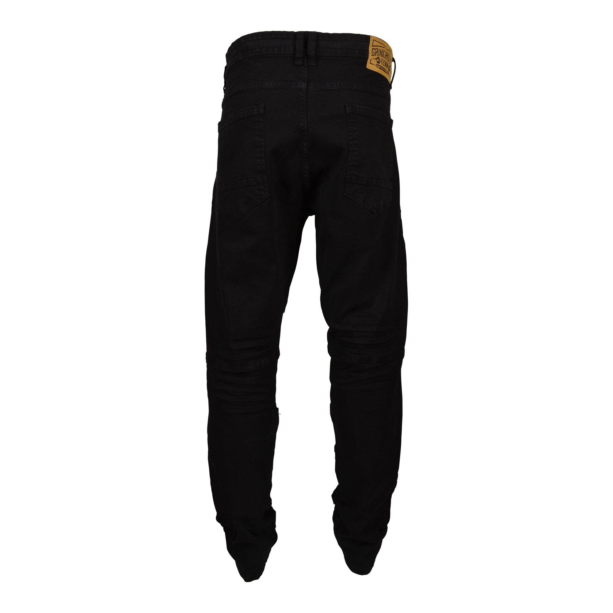 Grindhouse Black Twill Zip Top Cargo Men's Pants