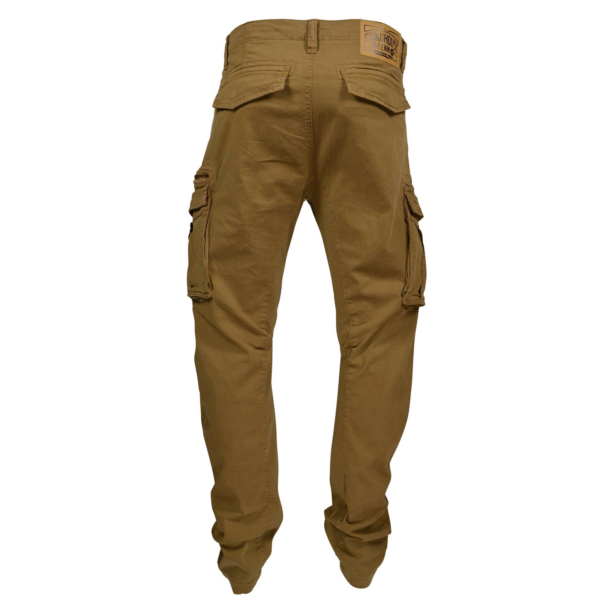 Grindhouse Twill Seamed Cargo Men's Wheat Pants