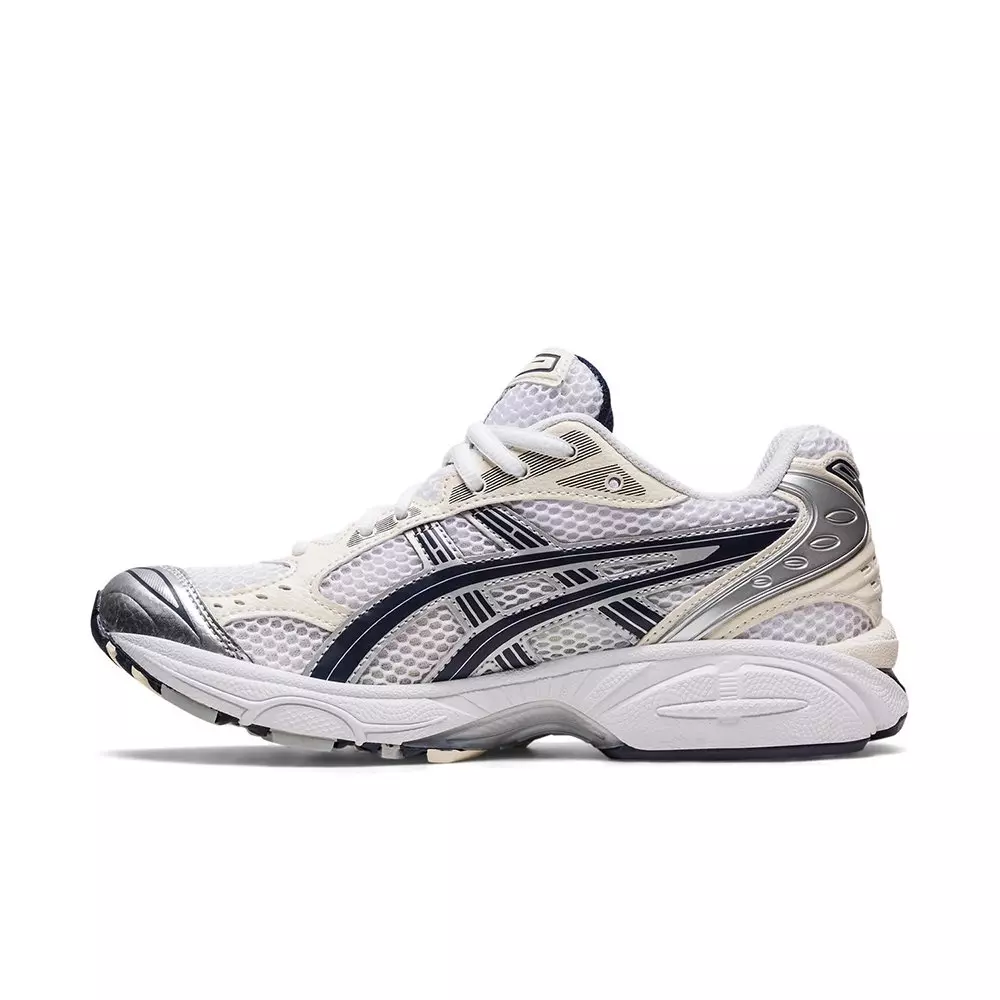 ASICS GEL-KAYANO 14 "White/Midnight" Women's Running Shoe - WHITE/BLACK