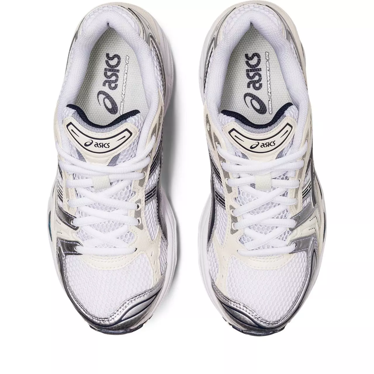 ASICS GEL-KAYANO 14 "White/Midnight" Women's Running Shoe - WHITE/BLACK