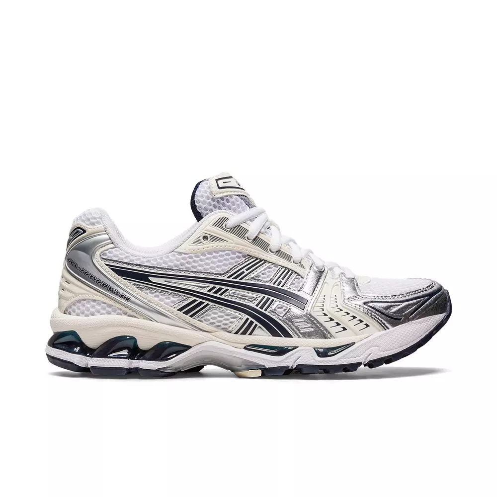 ASICS GEL-KAYANO 14 "White/Midnight" Women's Running Shoe - WHITE/BLACK