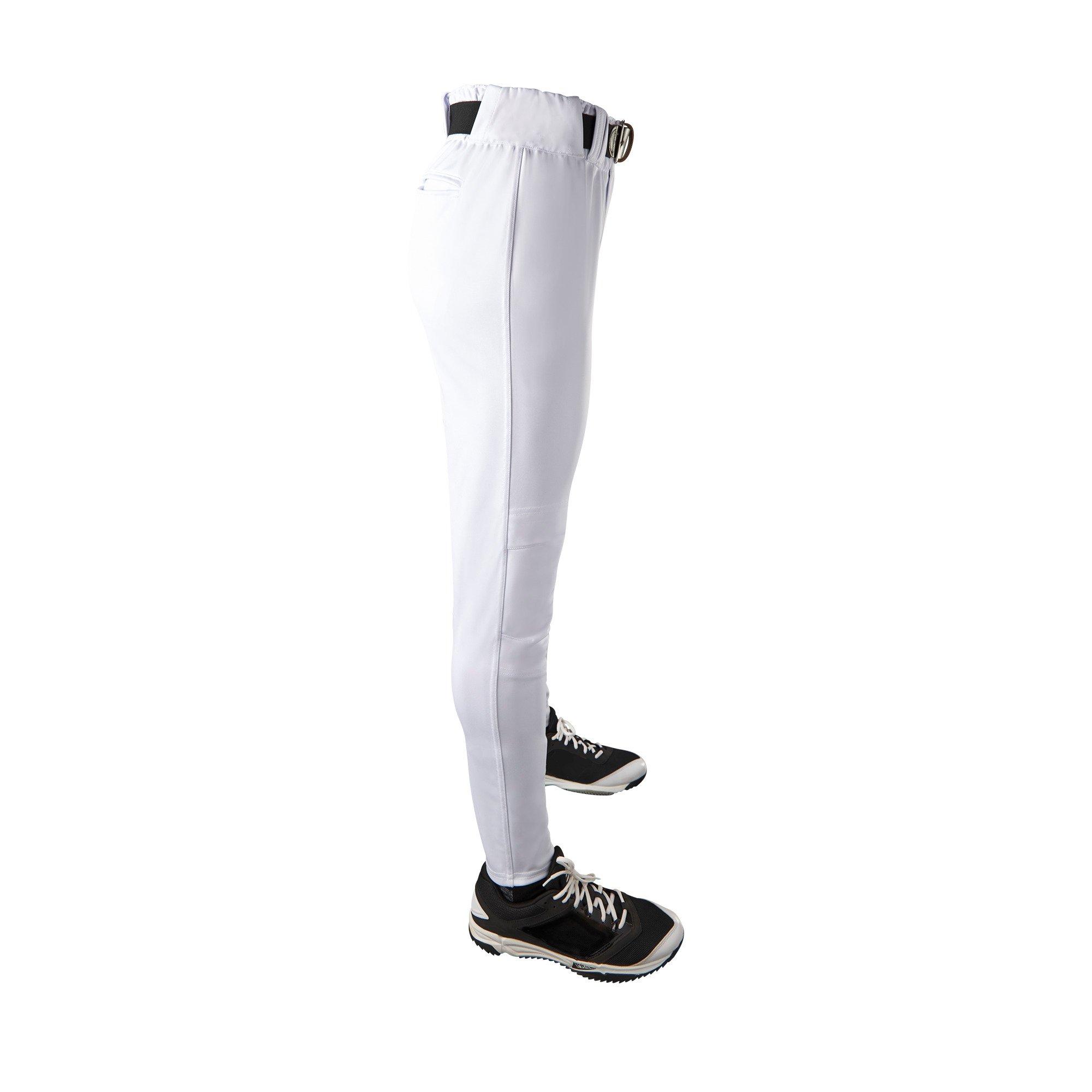 EvoShield Men's Tapered Game Baseball Pants - White - WHITE Thumbnail View 4