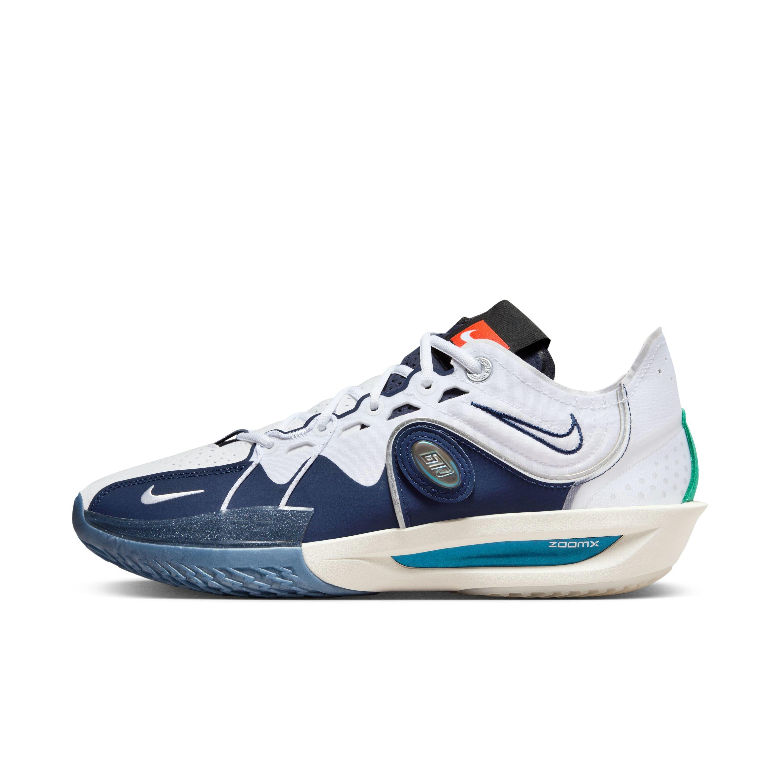 Nike G.T. Cut 3 "ASW" Men's Basketball Shoe - WHITE/MIDNIGHT NAVY/METALLIC SILVER Thumbnail View 6