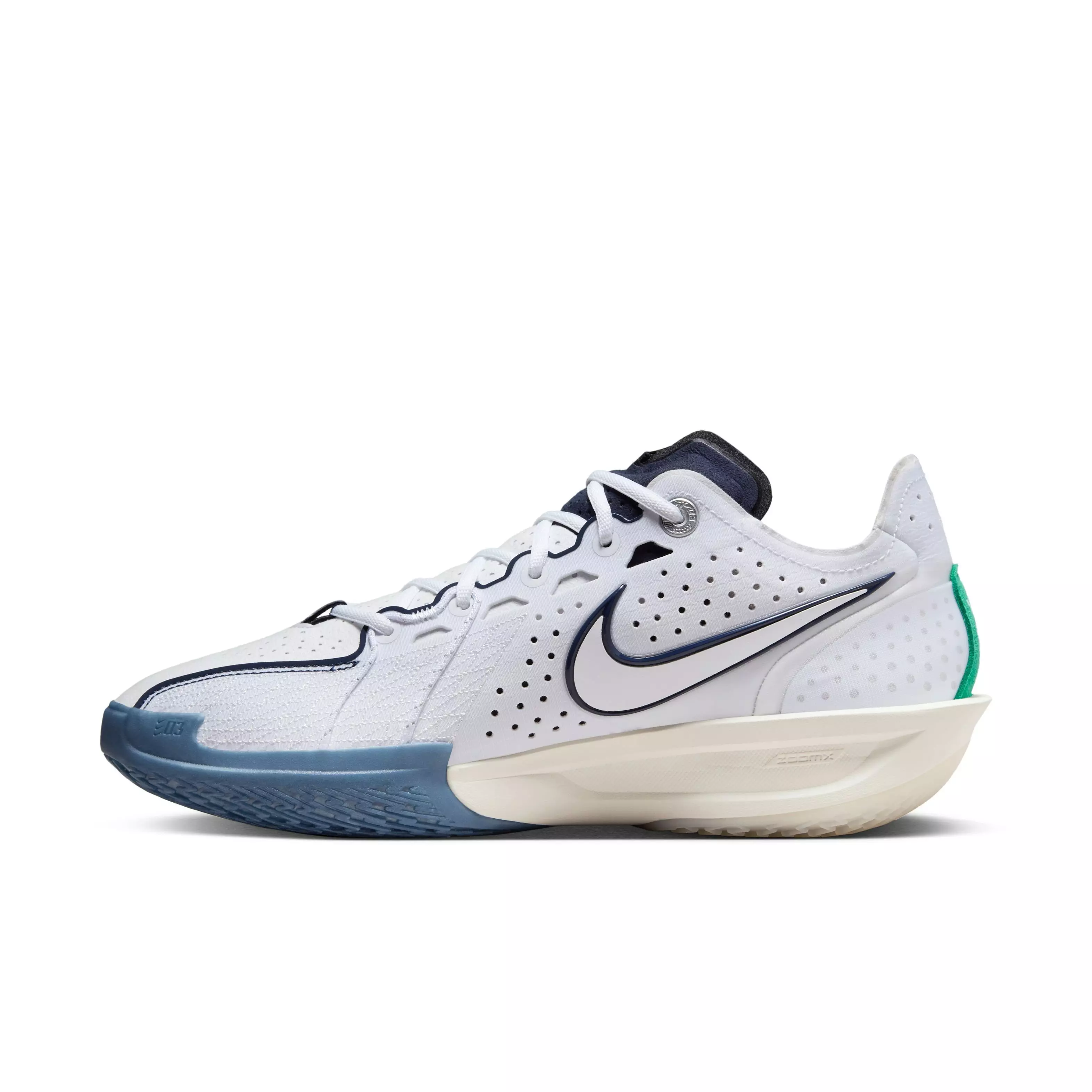 Nike G.T. Cut 3 "ASW" Men's Basketball Shoe - WHITE/MIDNIGHT NAVY/METALLIC SILVER