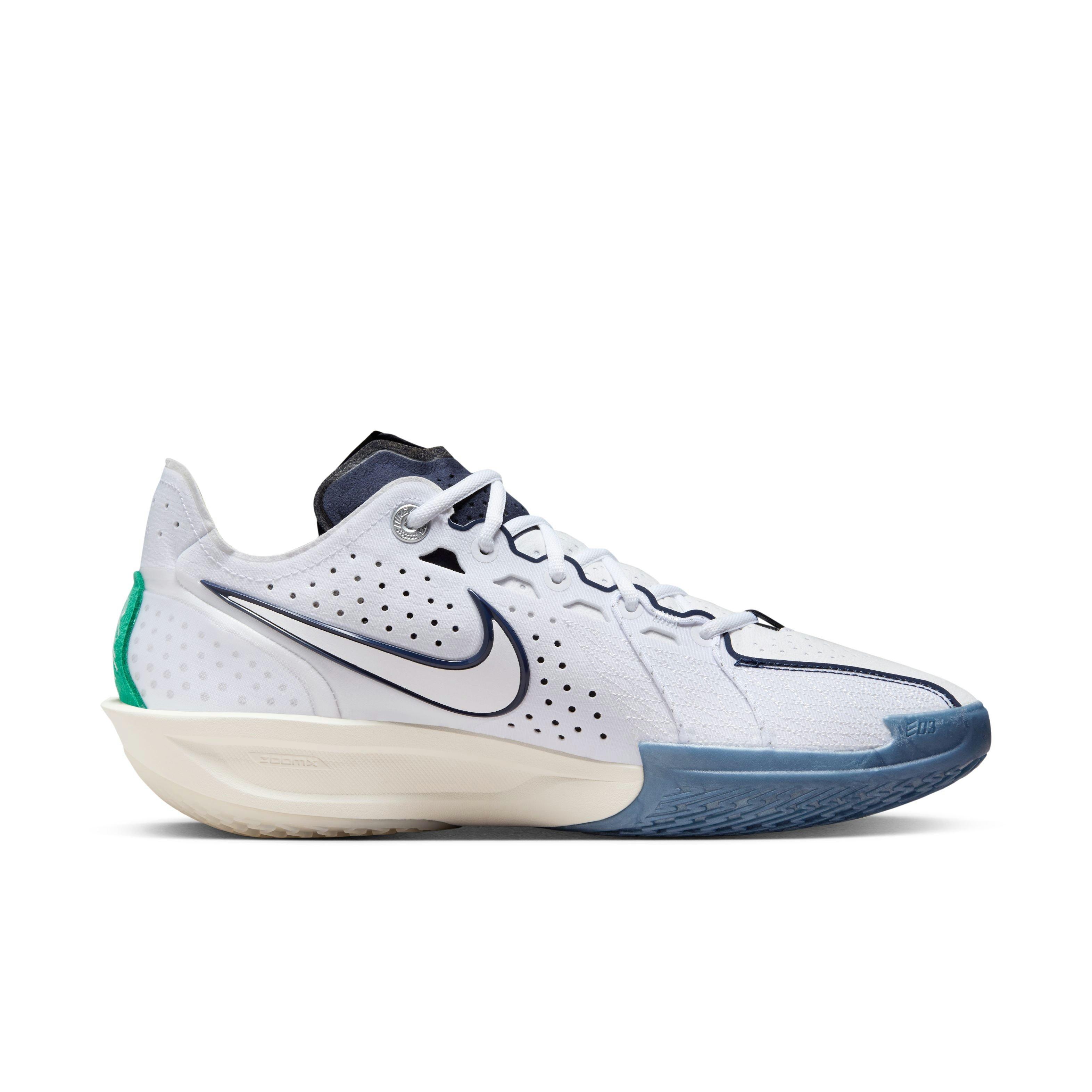 Nike G.T. Cut 3 "ASW" Men's Basketball Shoe - WHITE/MIDNIGHT NAVY/METALLIC SILVER Thumbnail View 2
