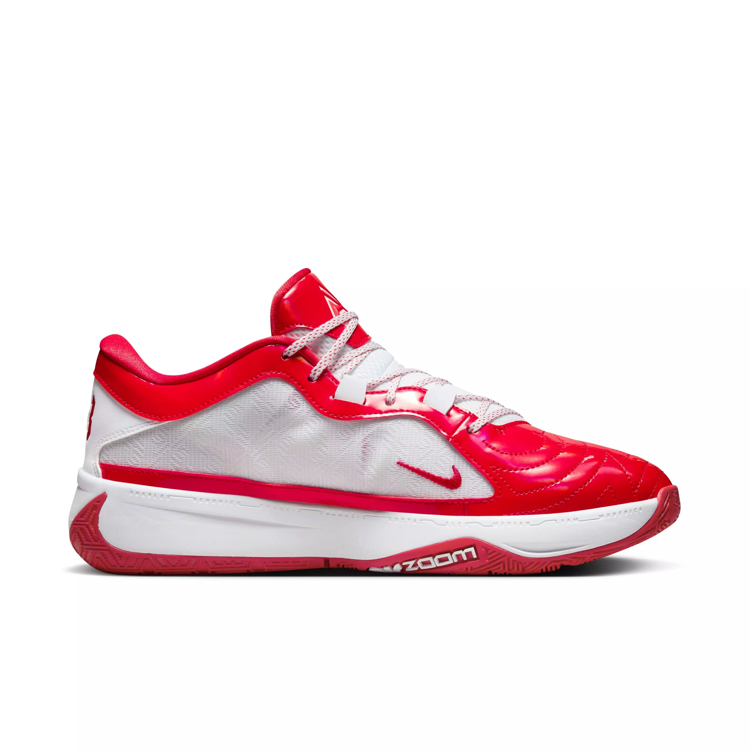 Nike Giannis Freak 5 "ASW" Men's Basketball Shoe - UNIVERSITY RED/WHITE/BRIGHT CRIMSON