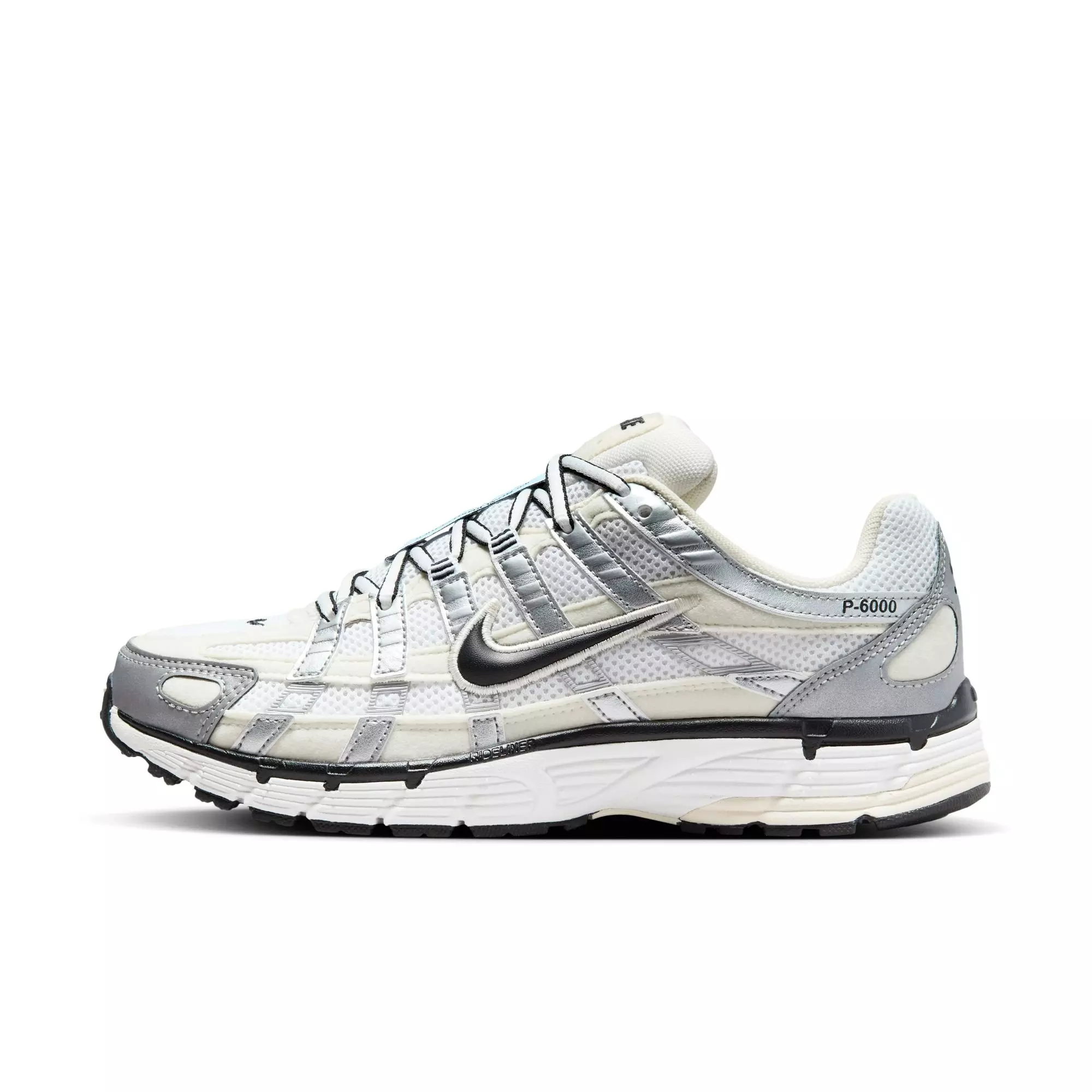 Nike P-6000 "Coconut Milk/Black/Summit White" Women's Shoe - OFF-WHITE/BLACK