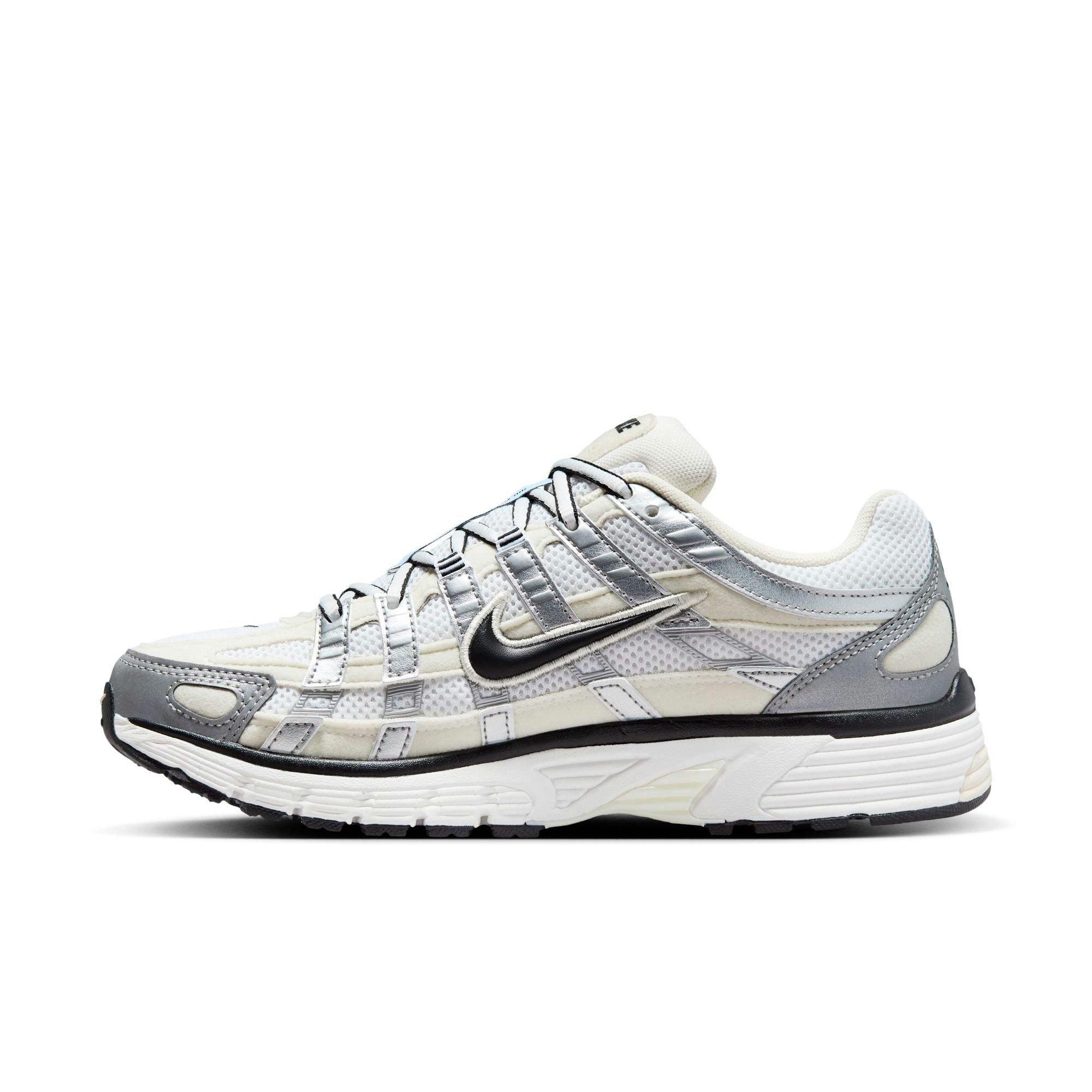 Nike P-6000 "Coconut Milk/Black/Summit White" Women's Shoe - OFF-WHITE/BLACK Thumbnail View 4
