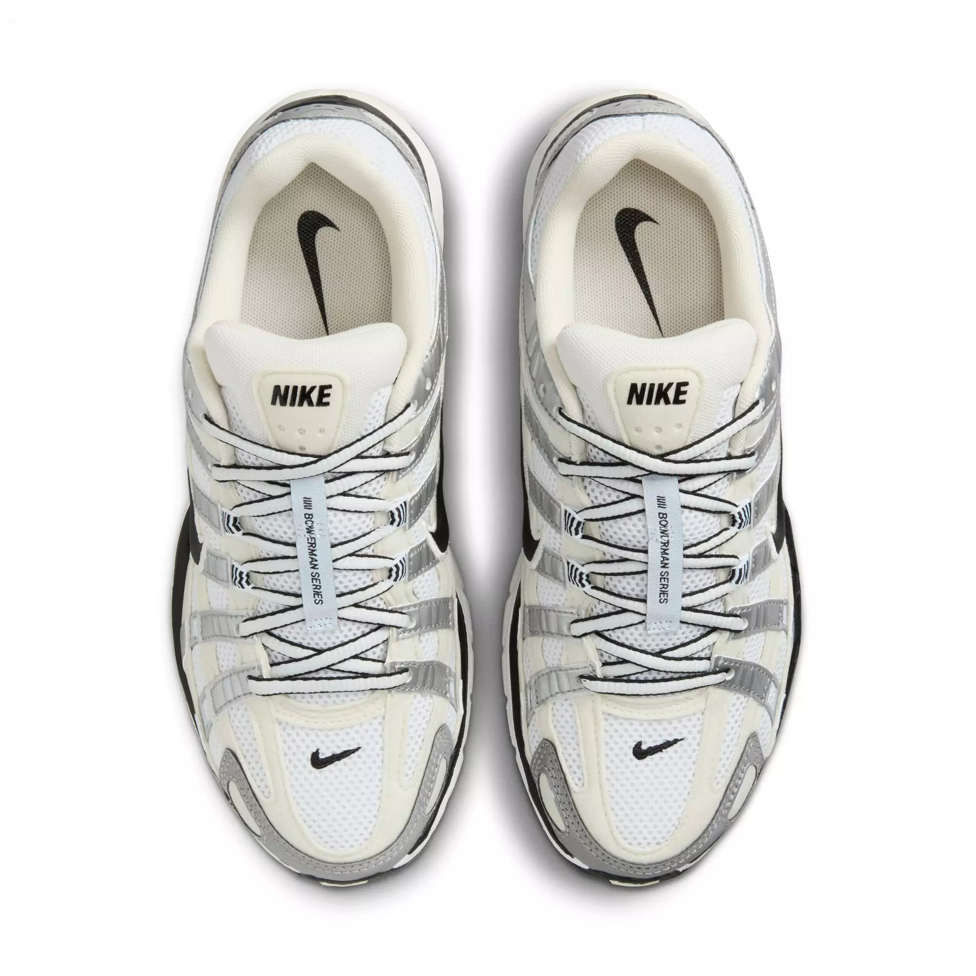 Nike P-6000 "Coconut Milk/Black/Summit White" Women's Shoe - OFF-WHITE/BLACK