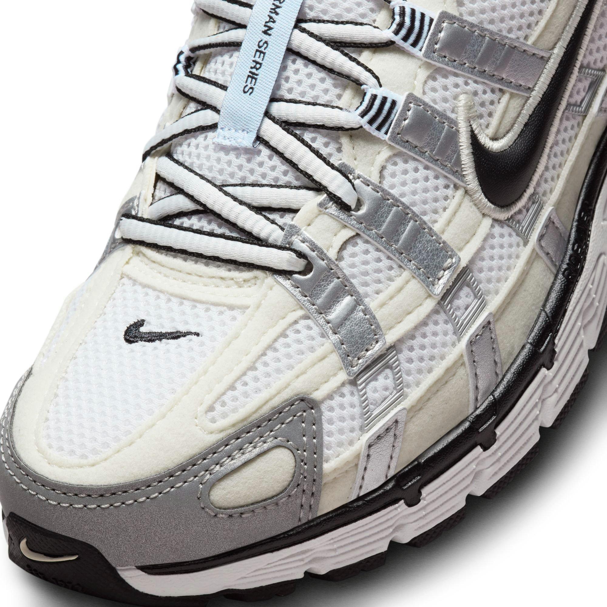 Nike P-6000 "Coconut Milk/Black/Summit White" Women's Shoe - OFF-WHITE/BLACK Thumbnail View 9