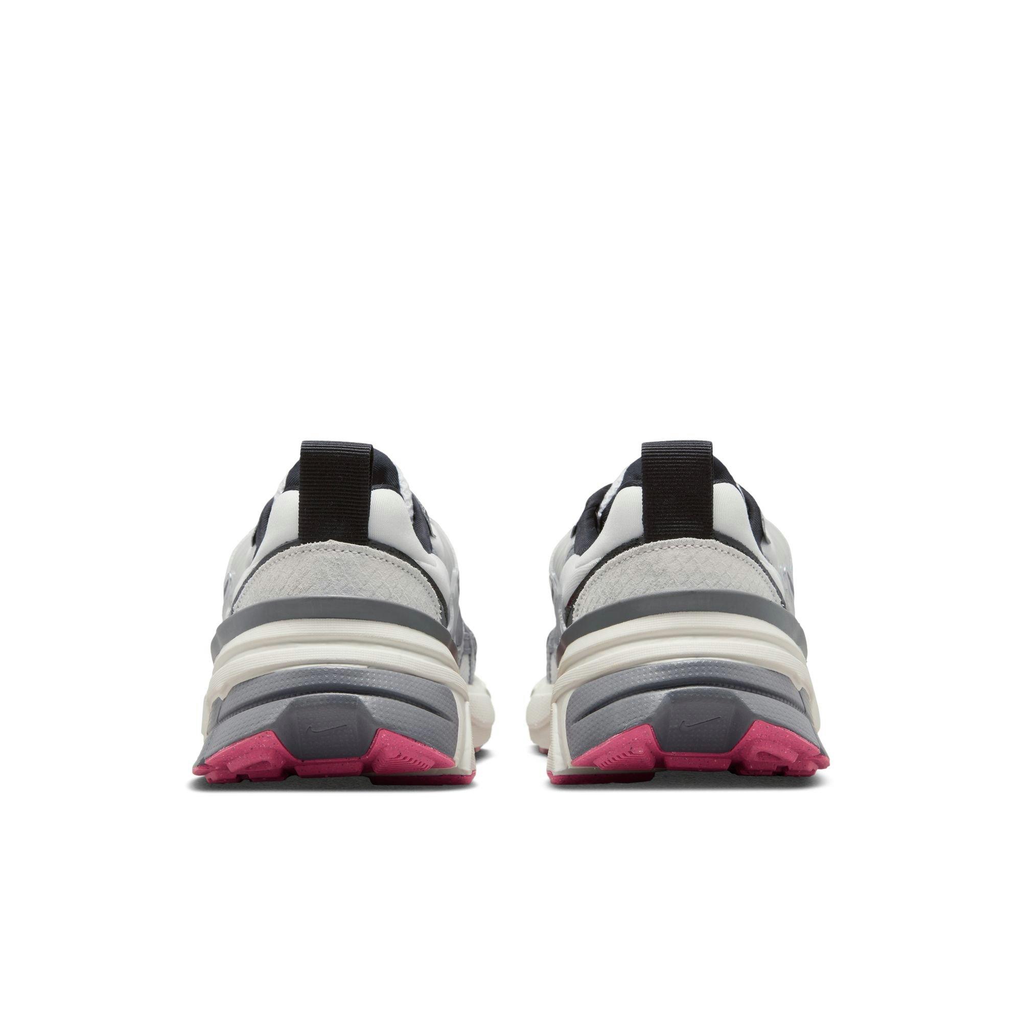 Nike V2K Run "White/Black/Cool Grey/Multi-Color" Women's Shoe - PINK/GREY Thumbnail View 6