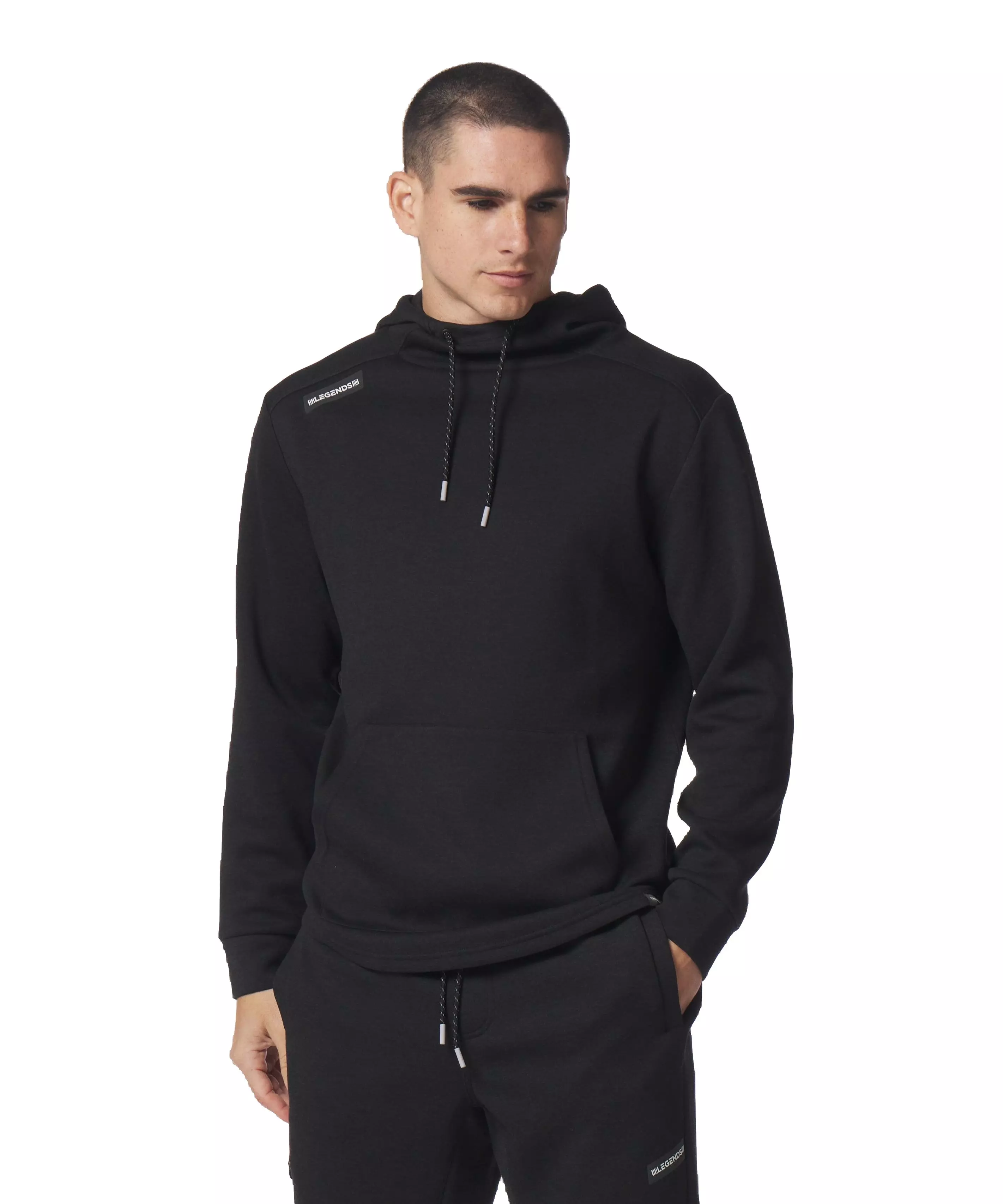 Legends Men's Hawthorne Hoodie - Black - BLACK/GREY