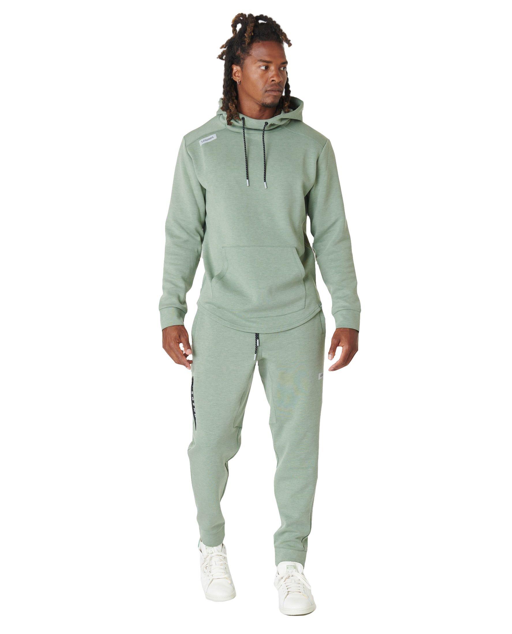Legends Men's Hawthorne Hoodie - Seafoam Heather - SEAFOAM Thumbnail View 3