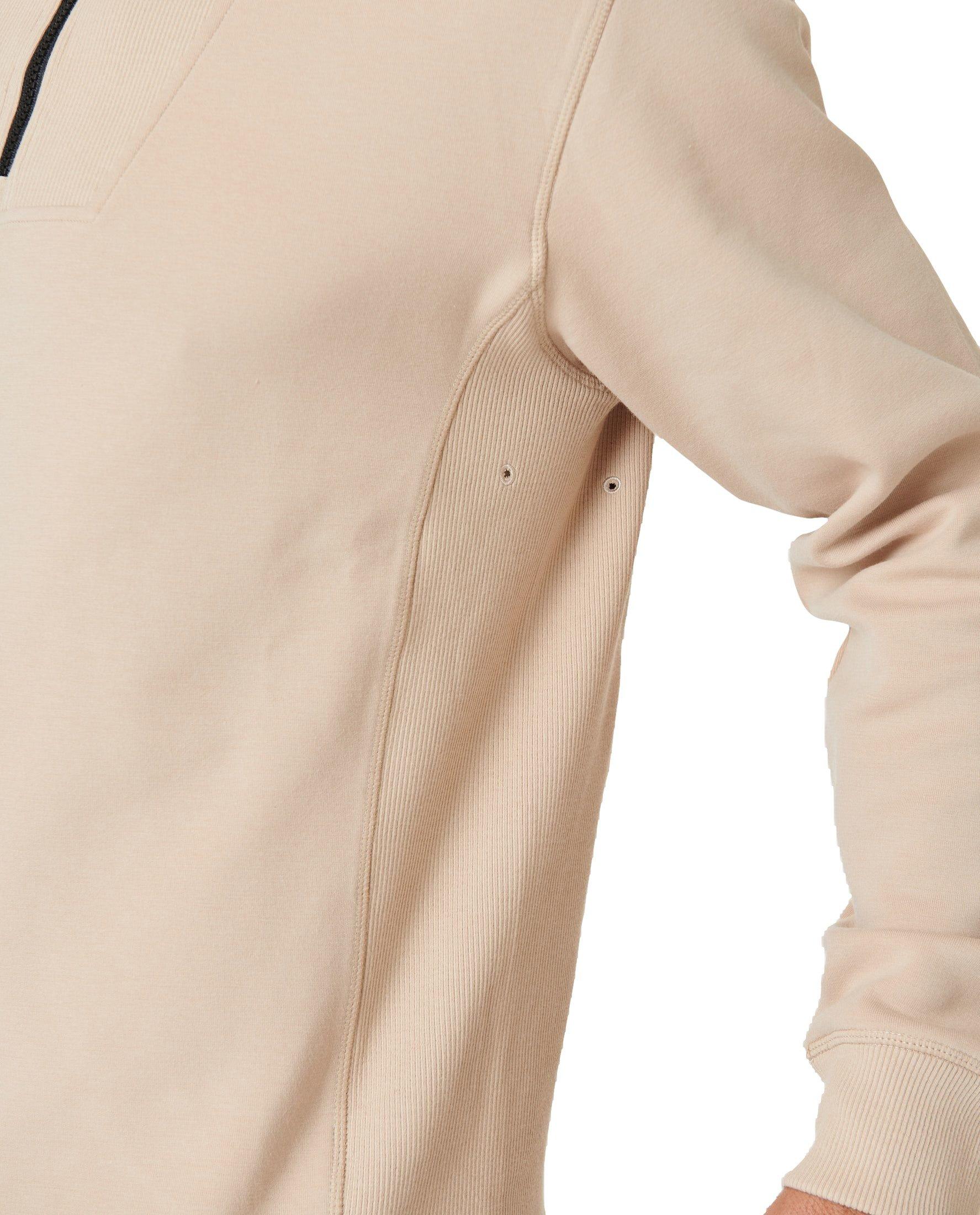 Legends Men's Highland 1/4 Zip Top - River Rock - GREY Thumbnail View 6