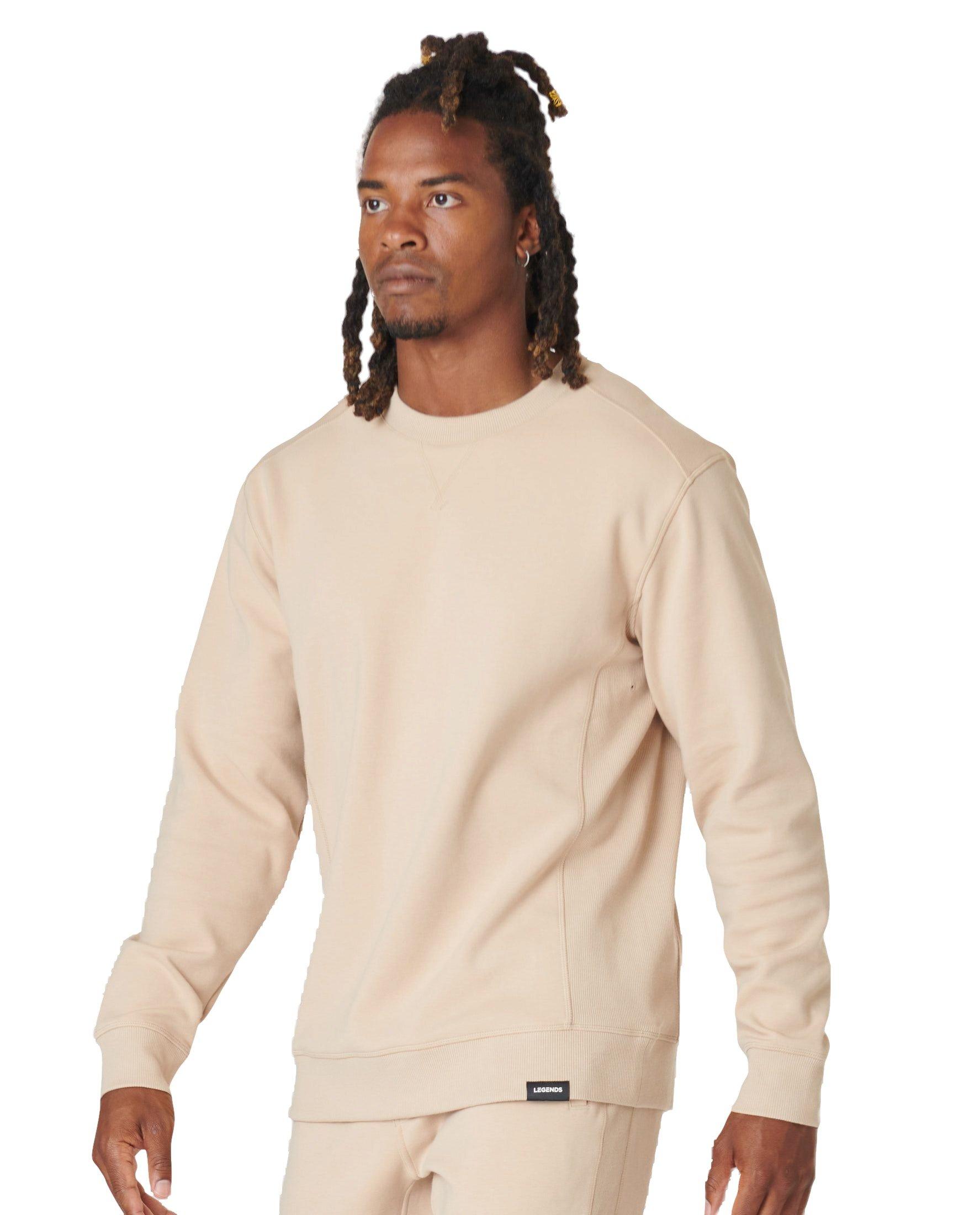 Legends Men's Highland Crew - River Rock - GREY Thumbnail View 1