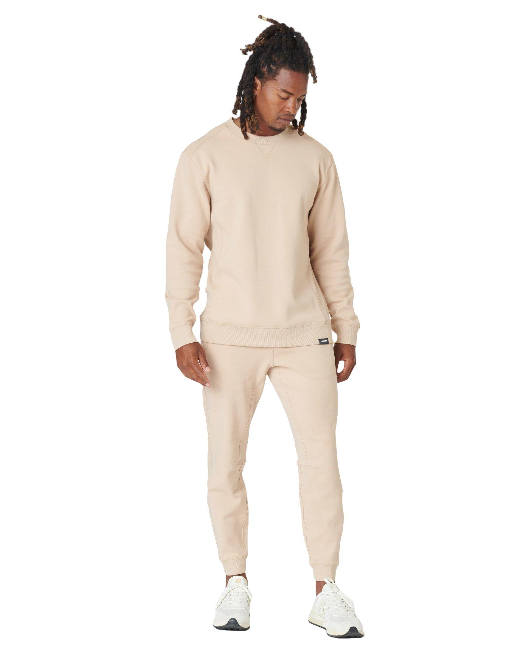 Legends Men's Highland Crew - River Rock - GREY Thumbnail View 3