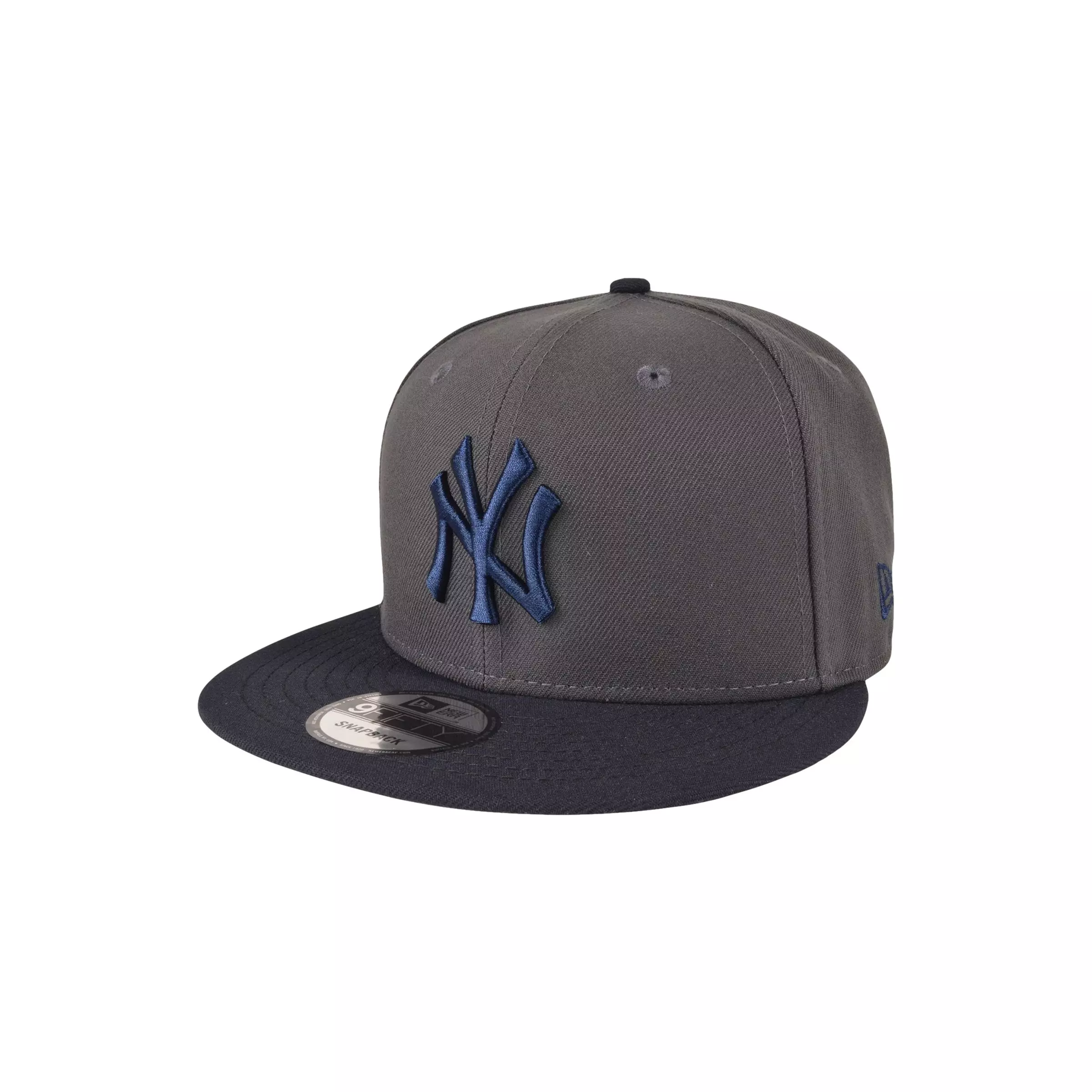 New Era New York Yankees Retro 5 Georgetown Snapback - GREY/NAVY