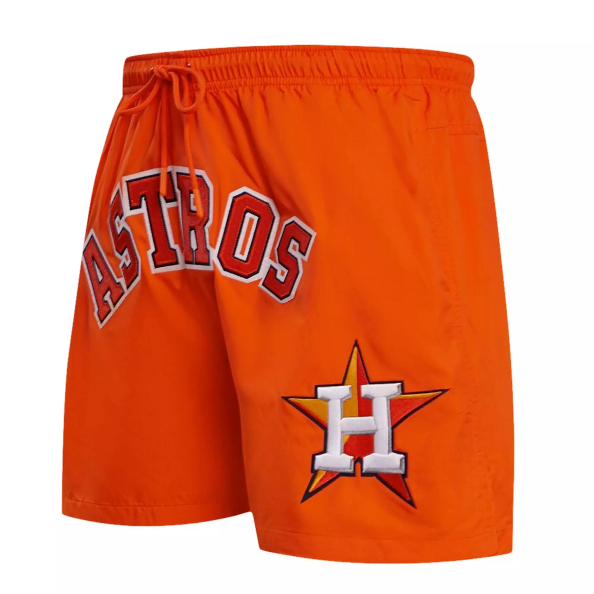 Pro Standard Men's Houston Astros Classic Woven Shorts - Orange - ORANGE