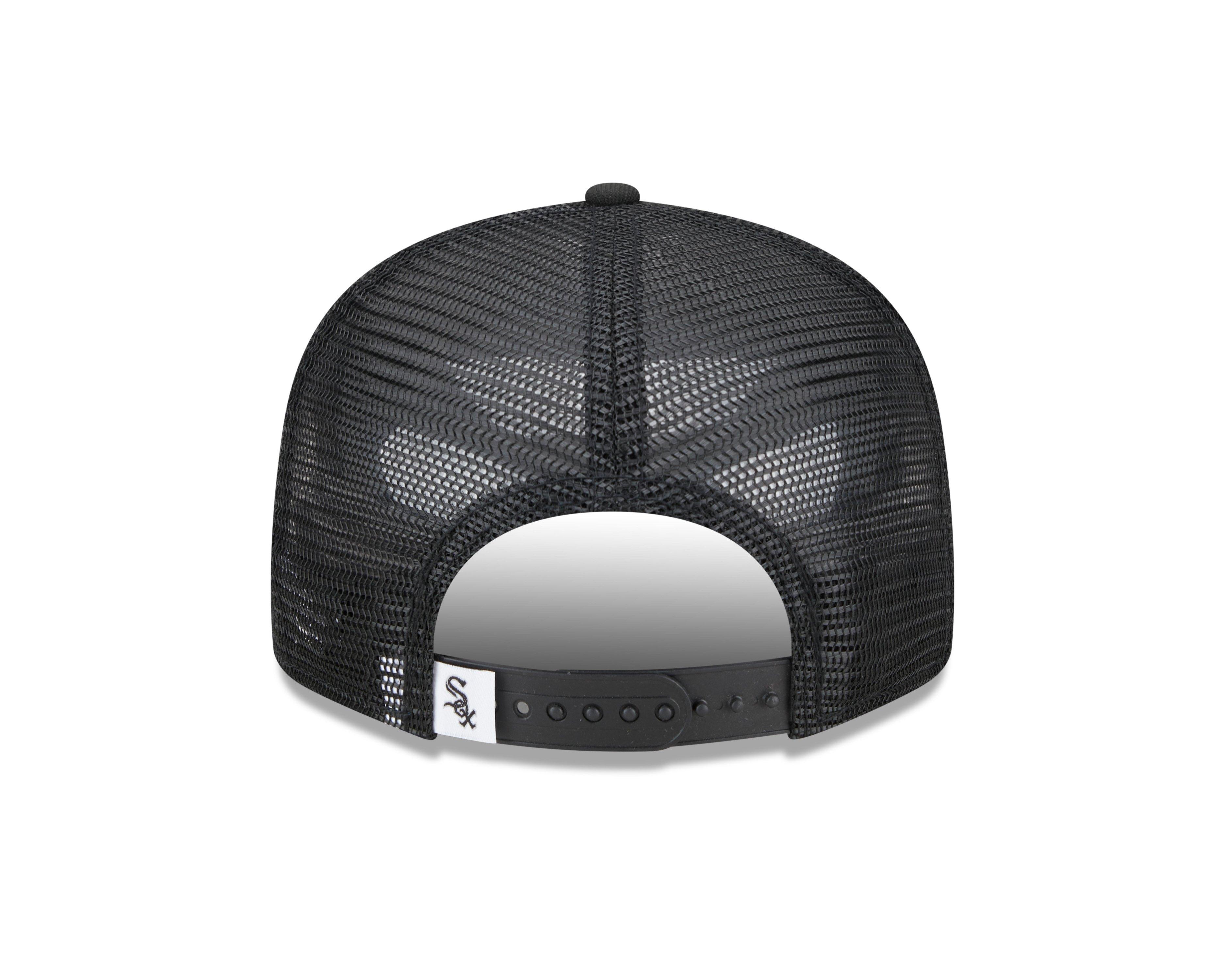 New Era Chicago White Sox 9FIFTY Evergreen Trucker Snapback-Black
