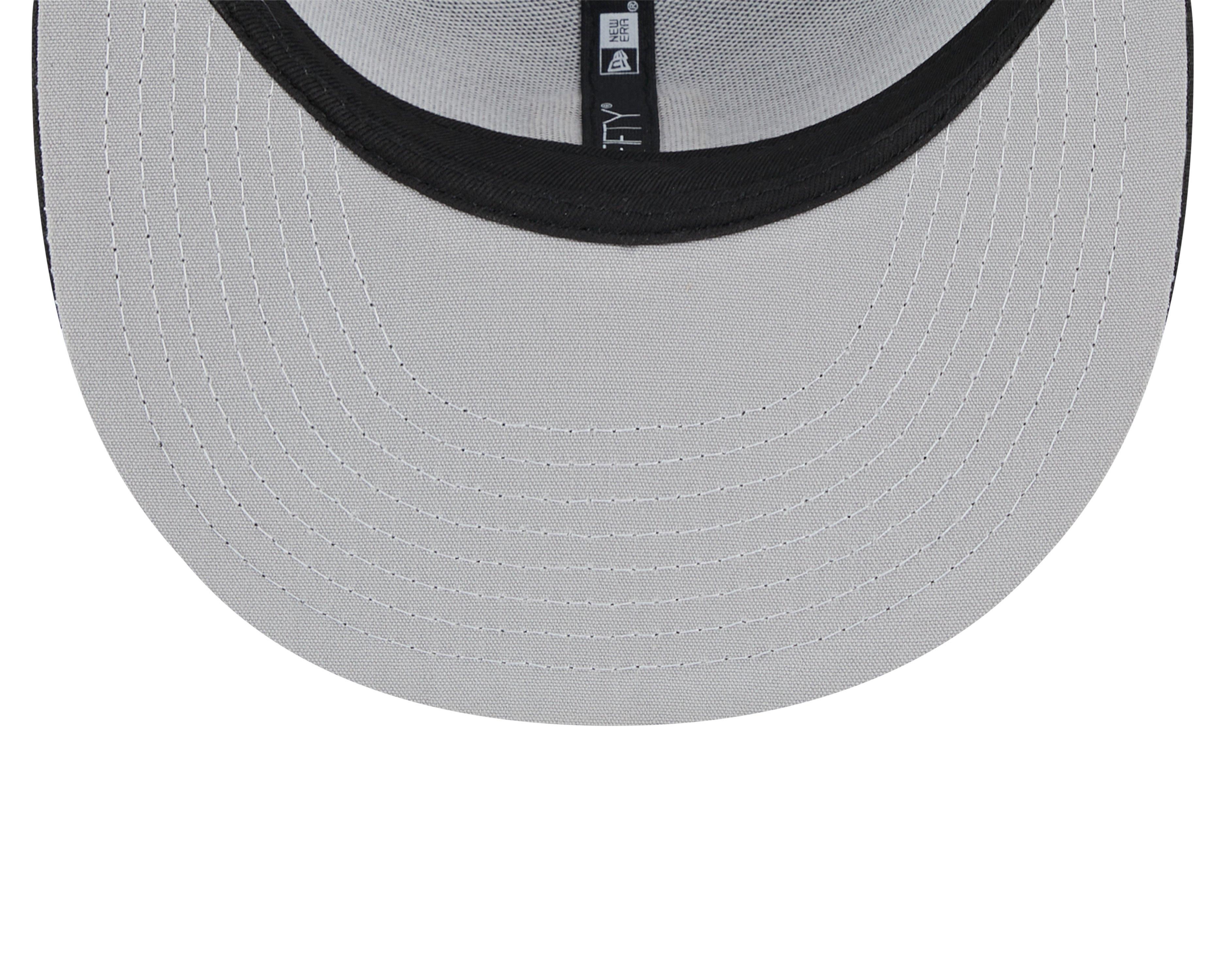 New Era Pittsburgh Pirates 9FIFTY Trucker Snapback Hat - Black - BLACK Thumbnail View 4