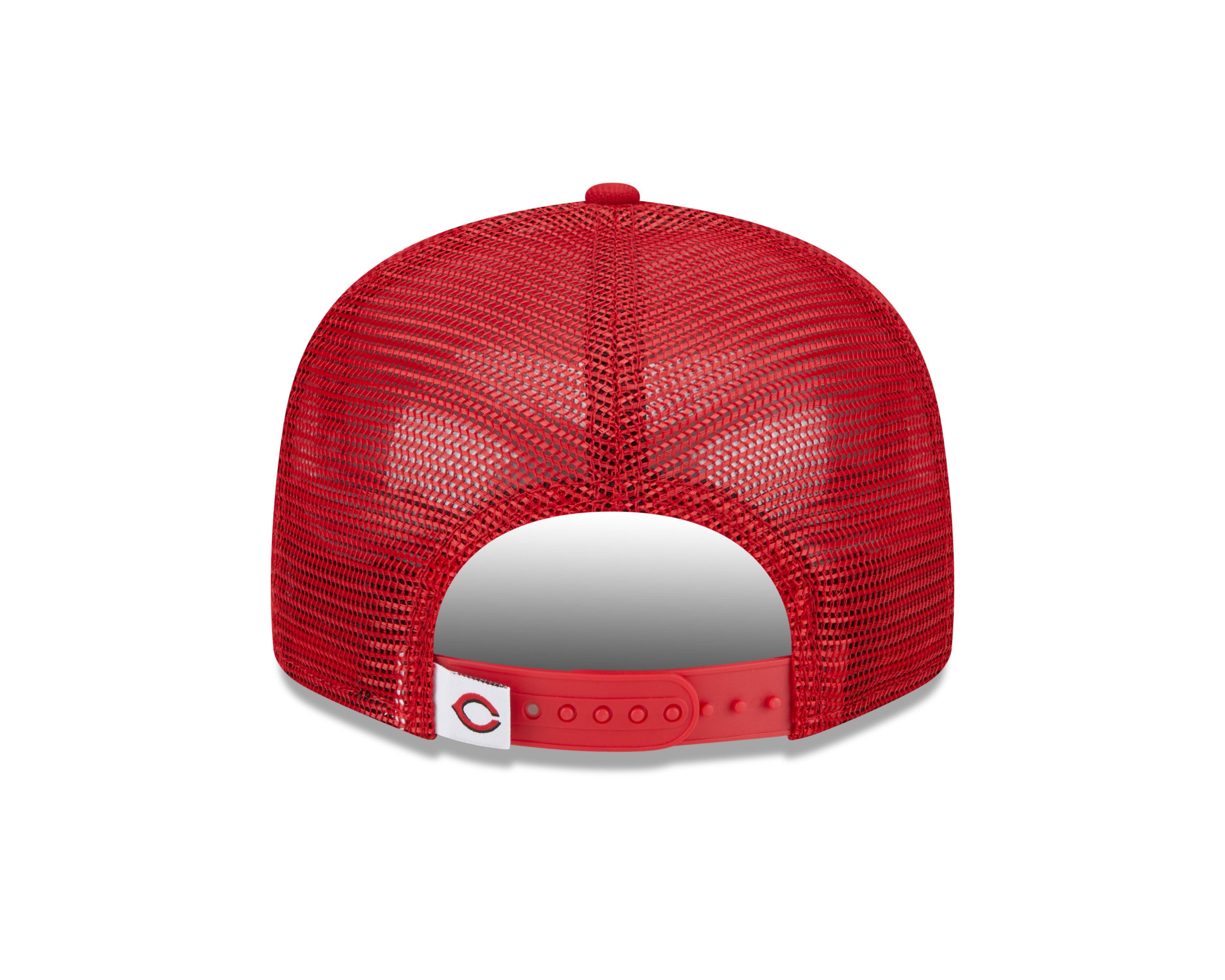 New Era Cincinnati Reds 9FIFTY Evergreen Trucker Red Snapback