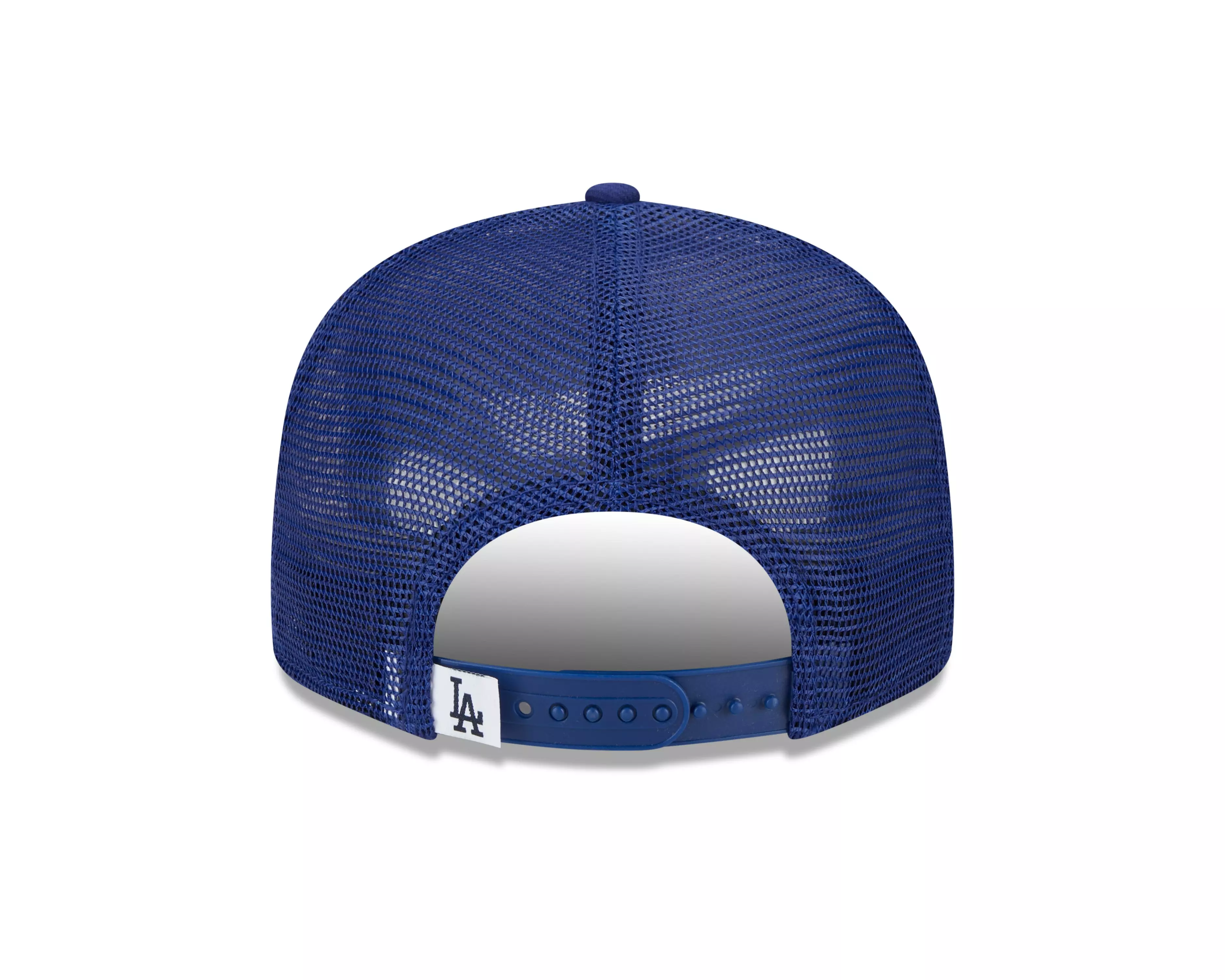 New Era Los Angeles Dodgers 9FIFTY Evergreen Trucker Snapback Hat - Blue - BLUE