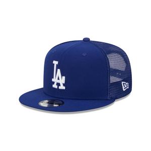 New Era Los Angeles Dodgers 9FIFTY Evergreen Trucker Snapback Hat-Blue