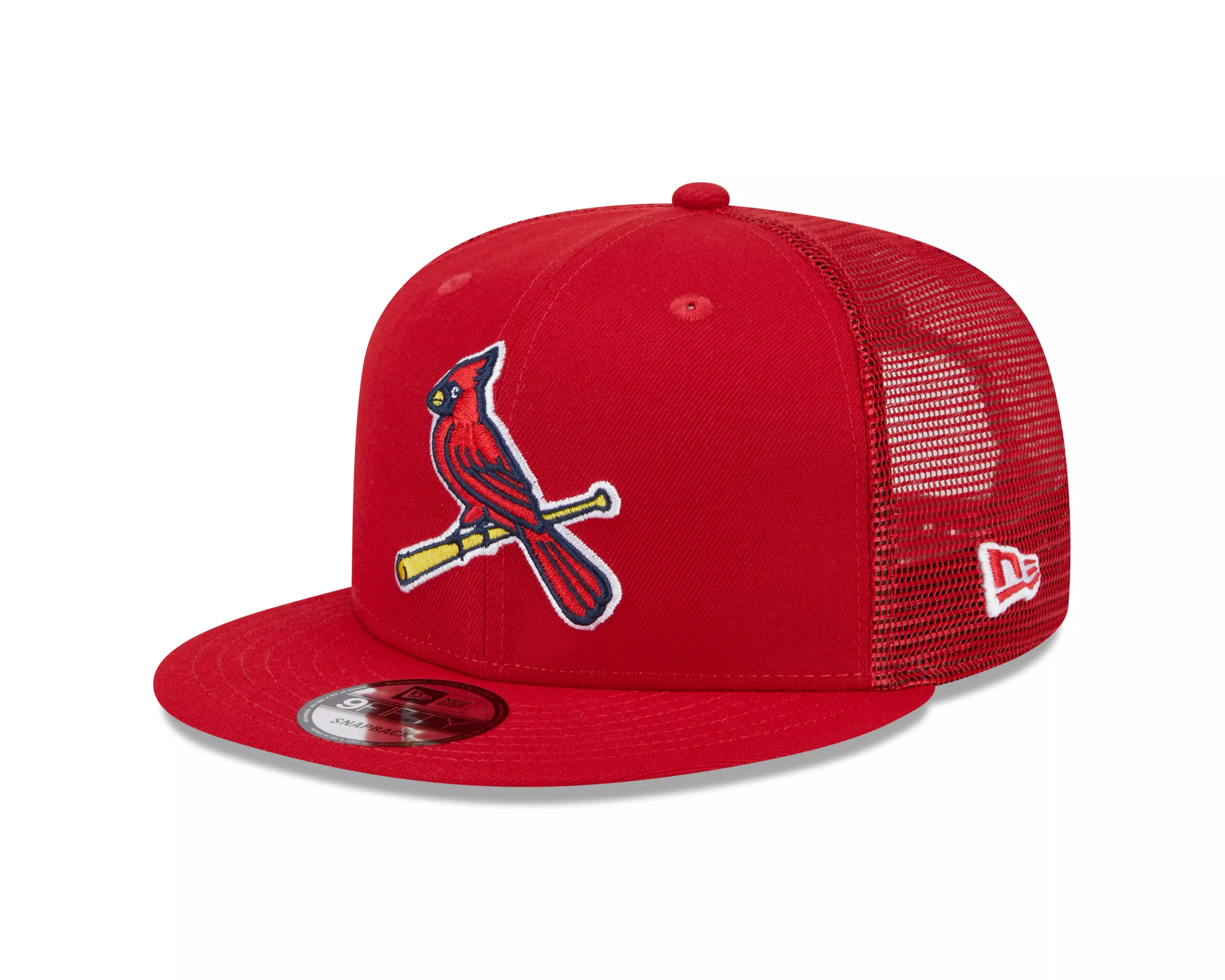 New Era St. Louis Cardinals FIFTY Evergreen Trucker Snapback - RED